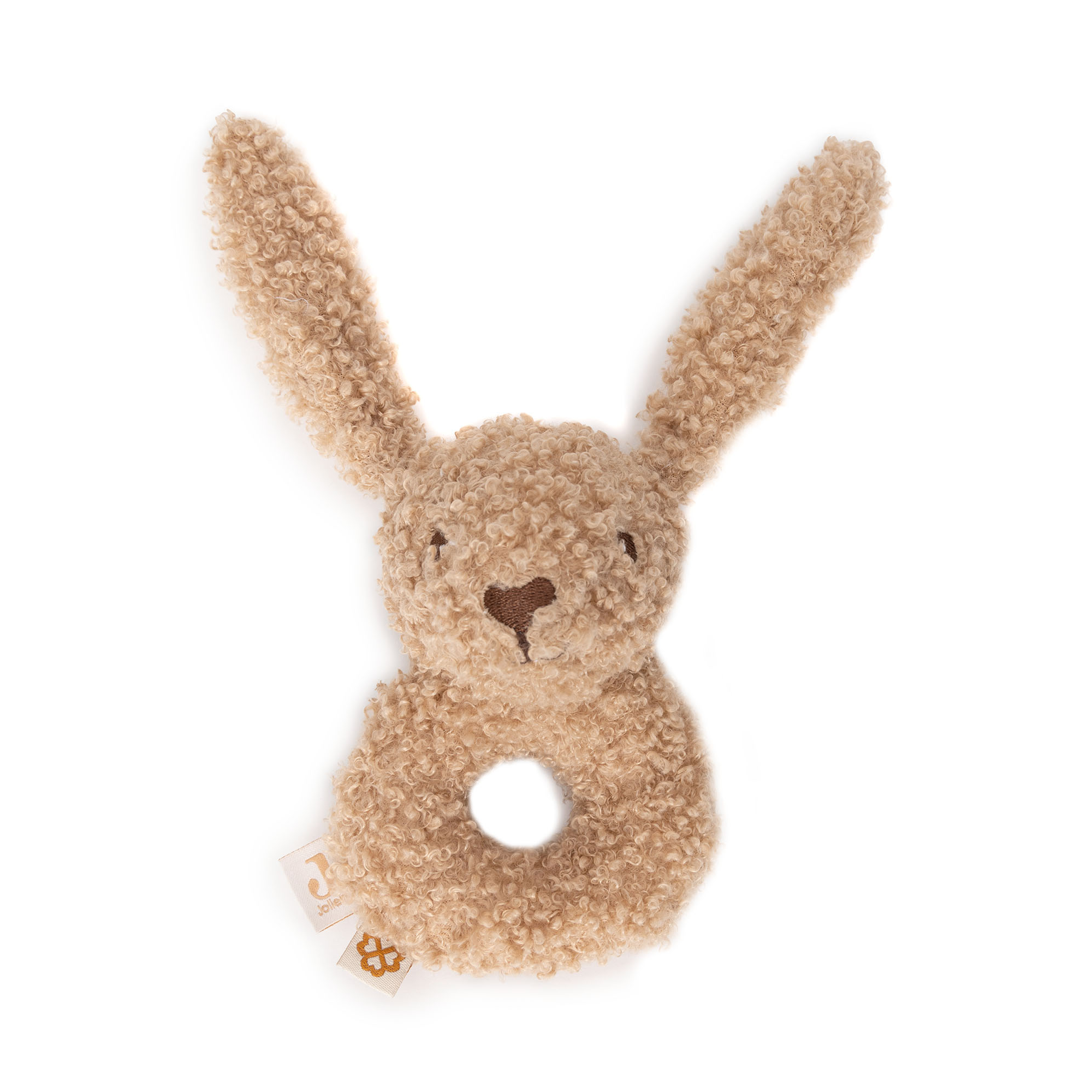 Rasseln & Greiflinge, jollein, Braun – Produktansicht