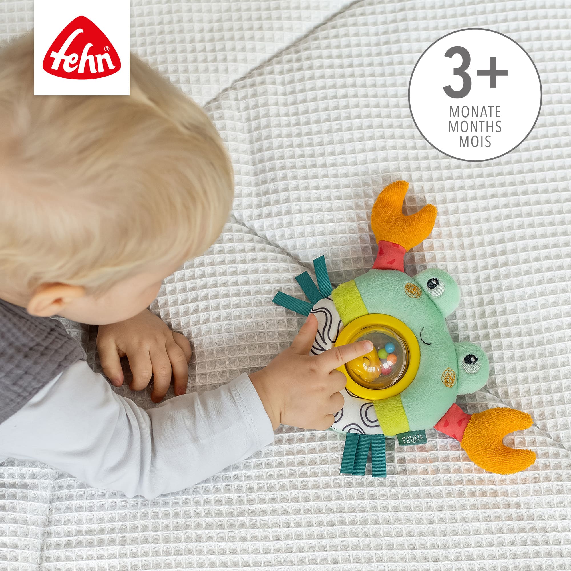 Rasseln & Greiflinge, fehn, Mehrfarbig – Produktansicht