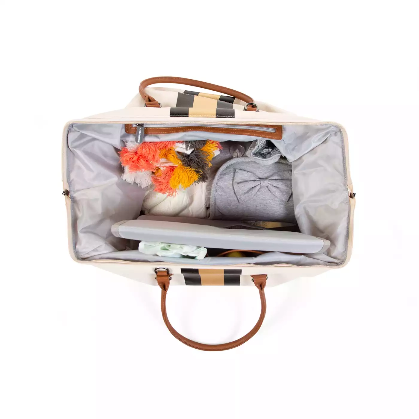 Wickeltaschen, CHILDHOME, Weiß – Produktansicht
