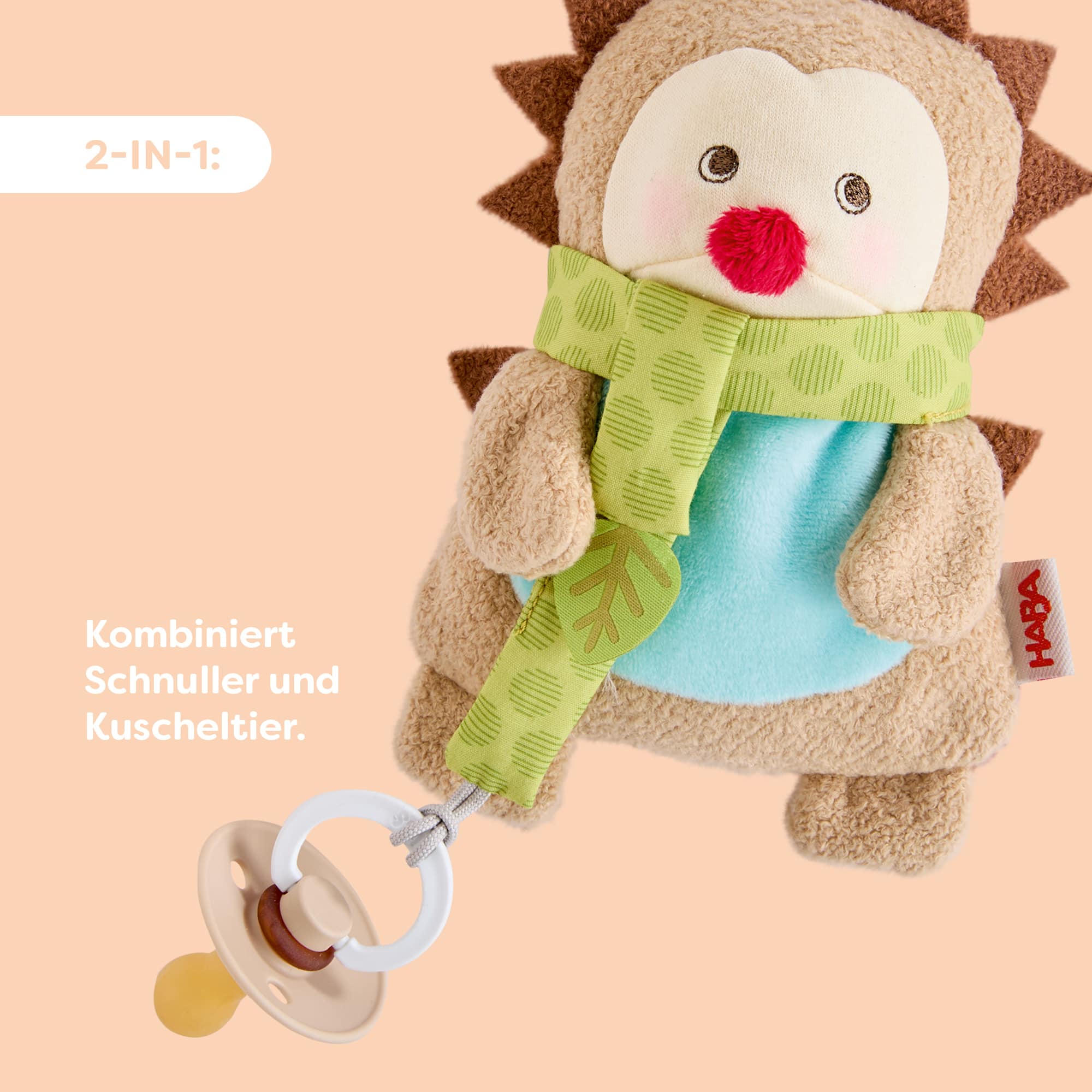 Kuscheltiere, HABA, Grün – Produktansicht