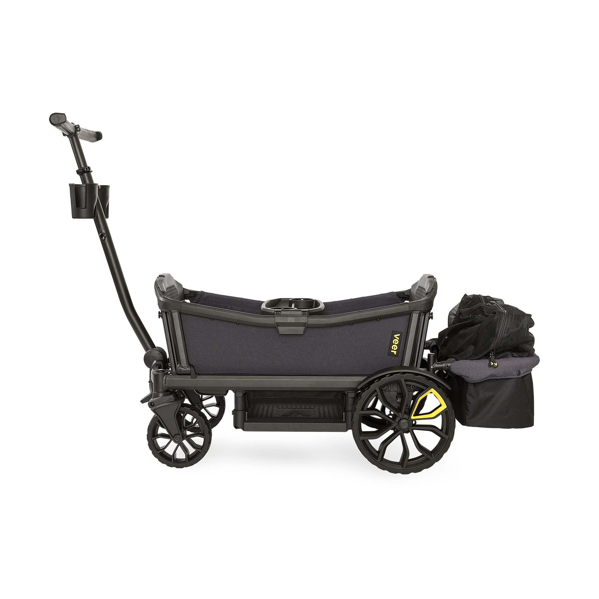 Bollerwagen, VEER, Schwarz – Produktansicht