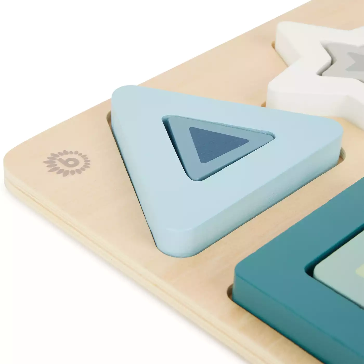 Holzpuzzle, bieco, Braun – Produktansicht