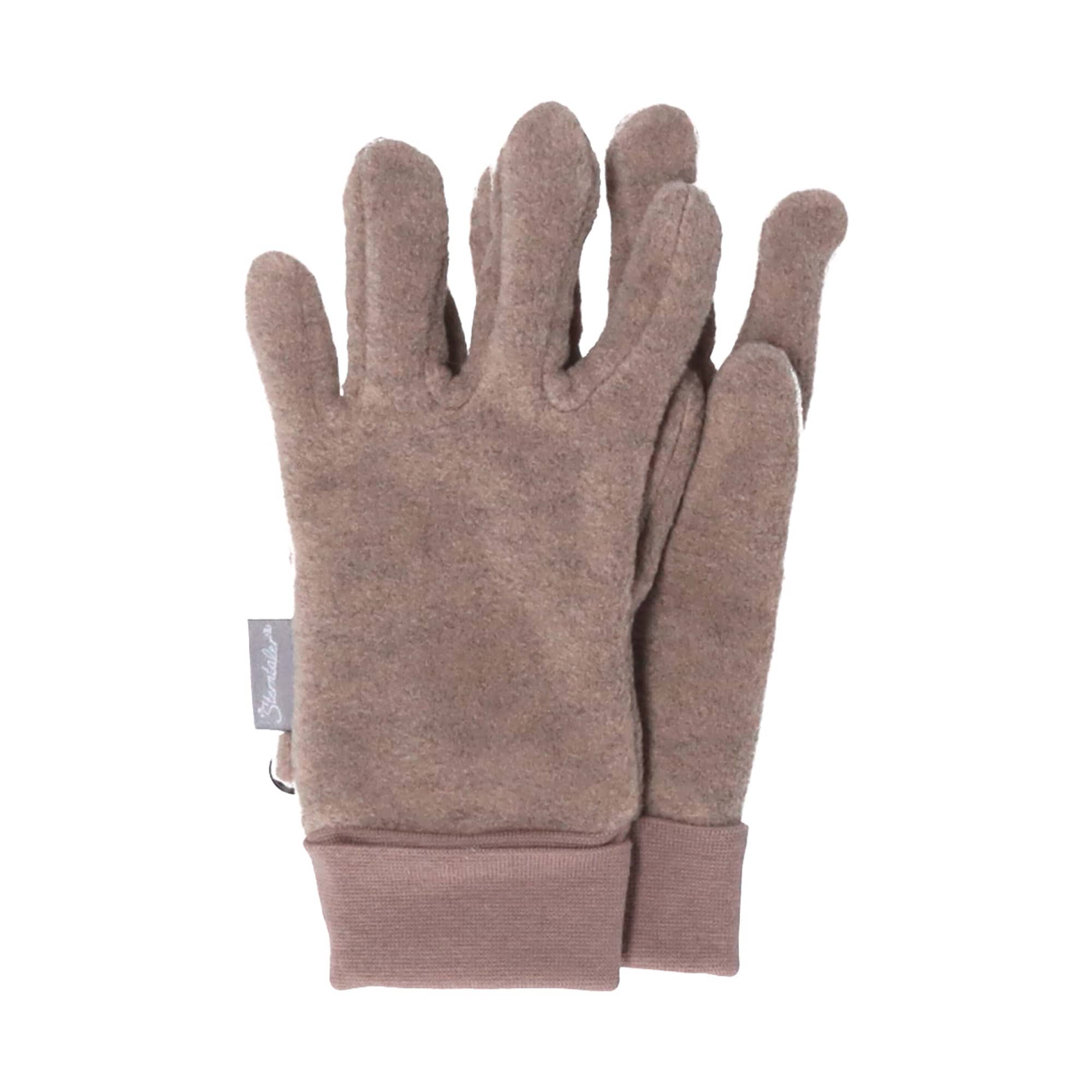 Fingerhandschuhe, Sterntaler, Braun – Produktansicht