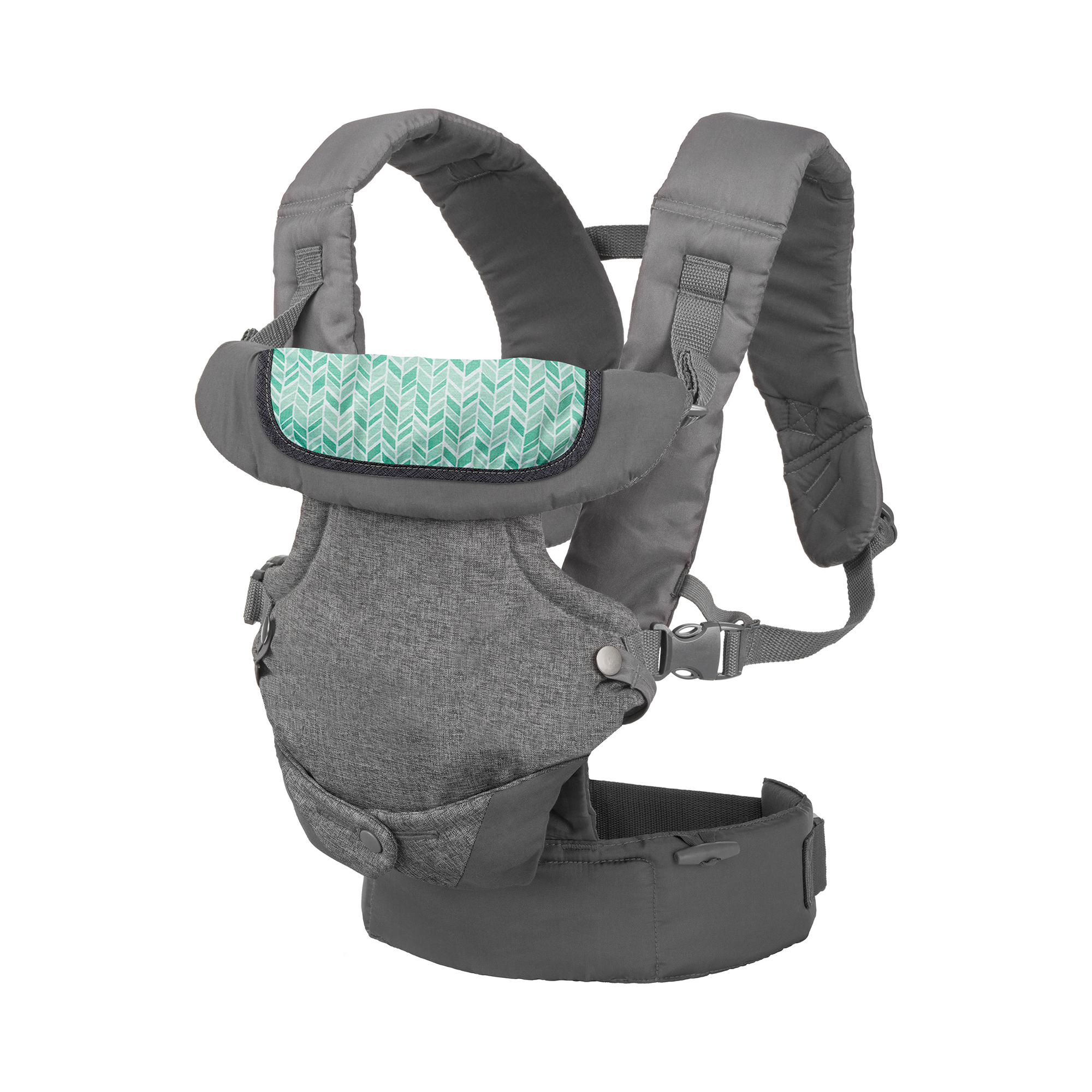 Fullbuckle Tragen, infantino, Grau – Produktansicht