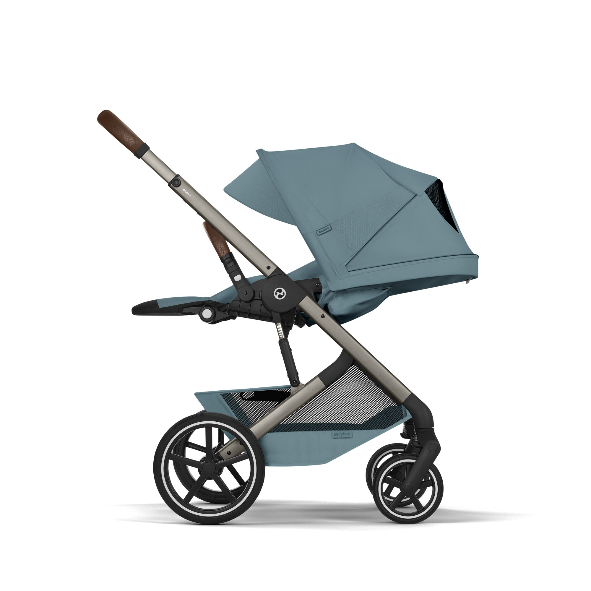 Kombi-Kinderwagen, cybex, Blau – Produktansicht