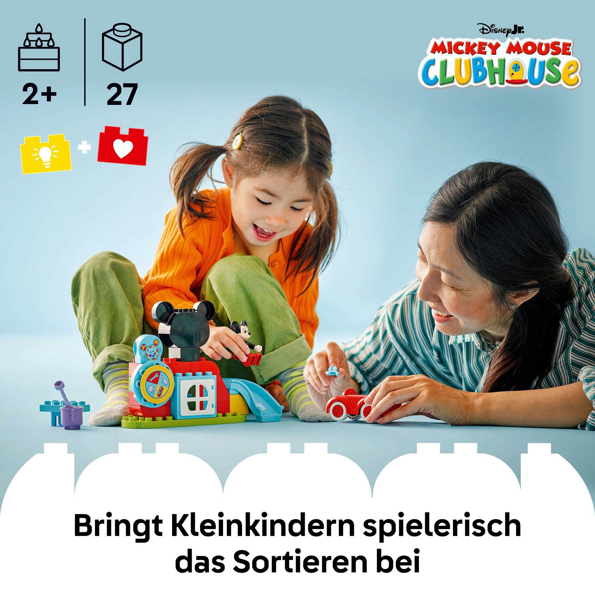 Konstruktionsspielzeug, LEGO, Mehrfarbig – Produktansicht