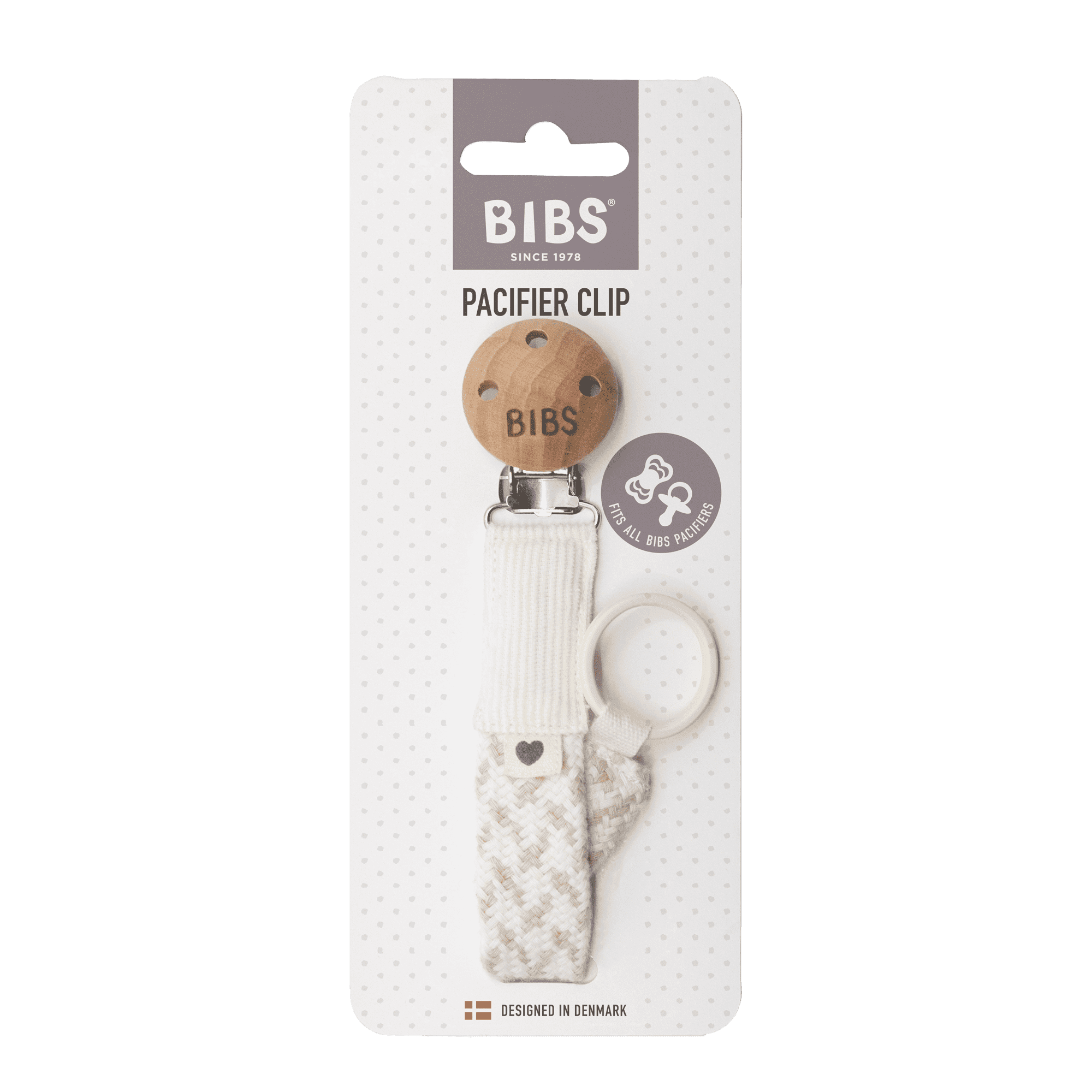 Schnullerketten, BIBS, Beige – Produktansicht