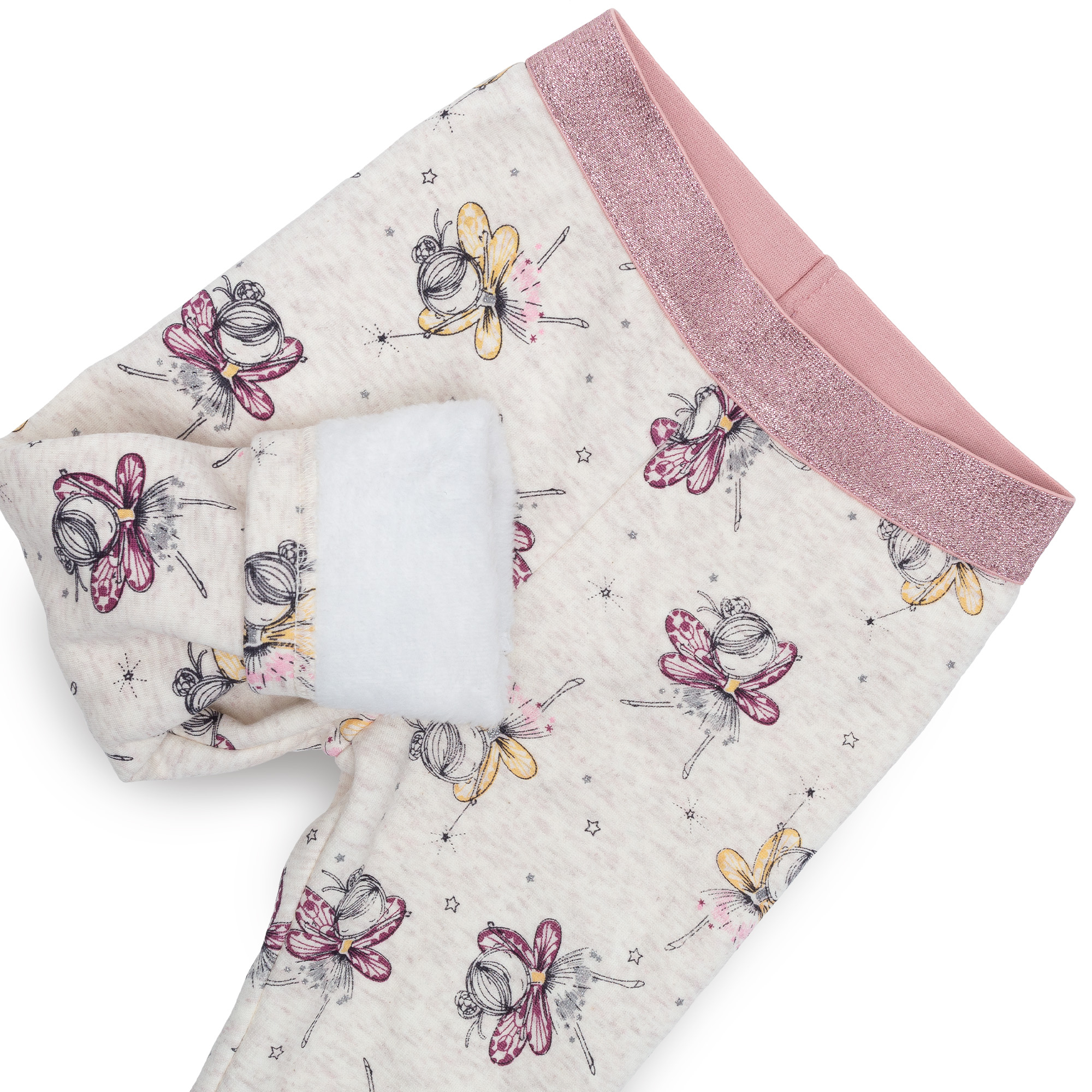 Thermoleggings, LITTLE ONE, Beige – Produktansicht