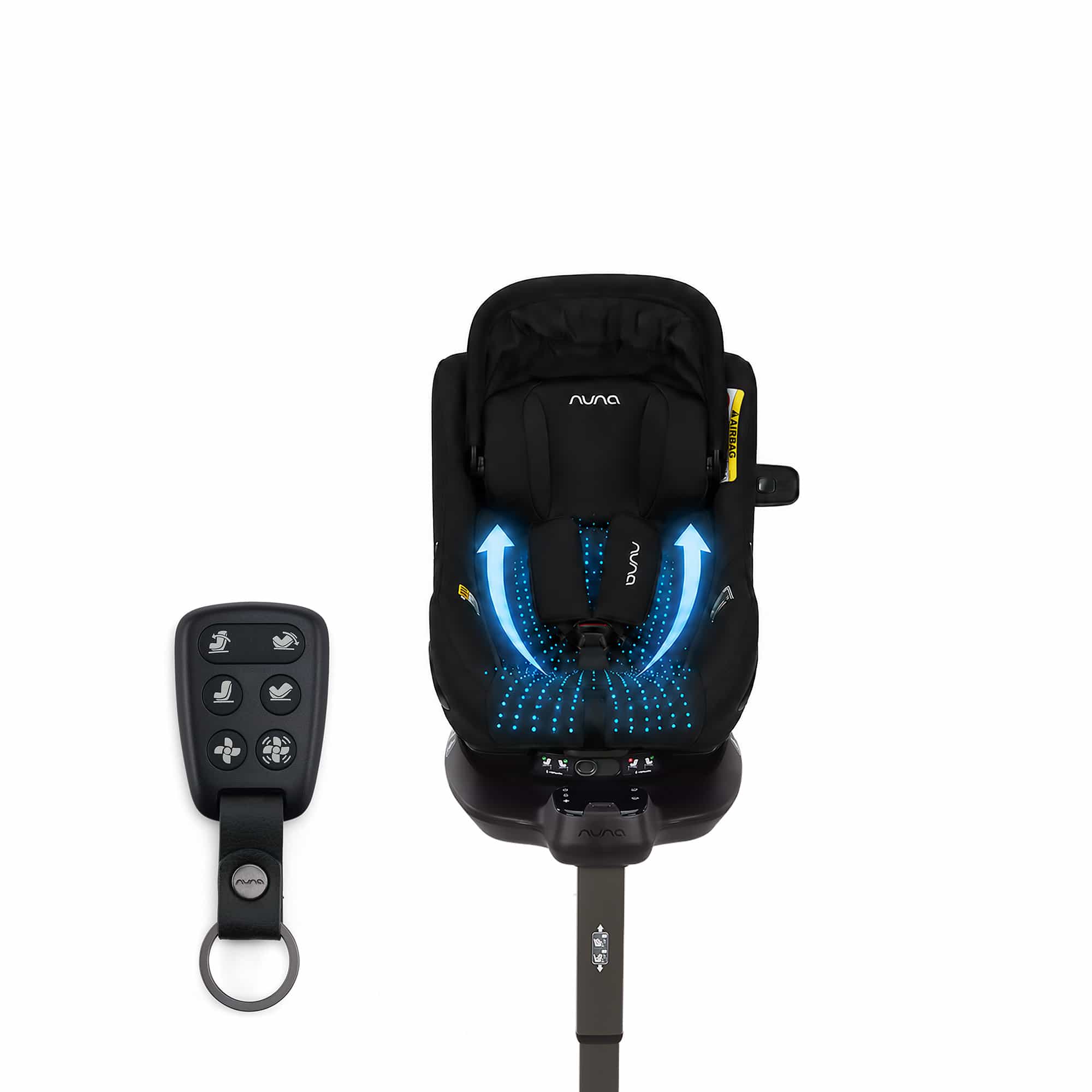 Reboarder 0-18 kg, Gruppe 0+/1, nuna, Grau – Produktansicht
