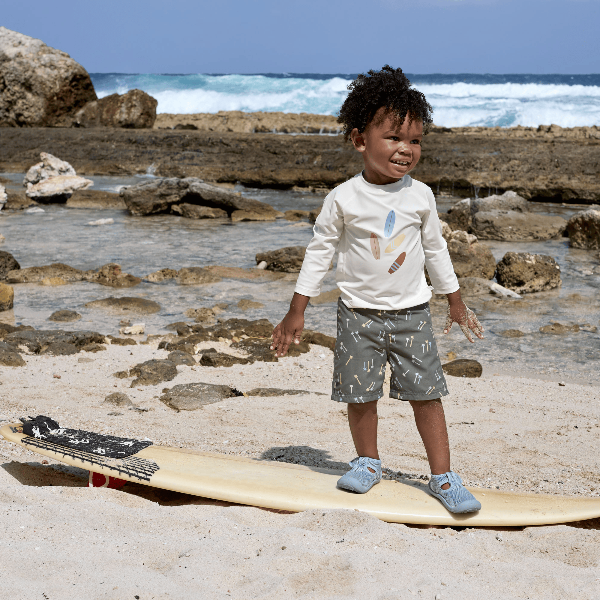 Badeanzüge & Badehosen, LÄSSIG, Grün – Besonderheit: UV-Schutz 80