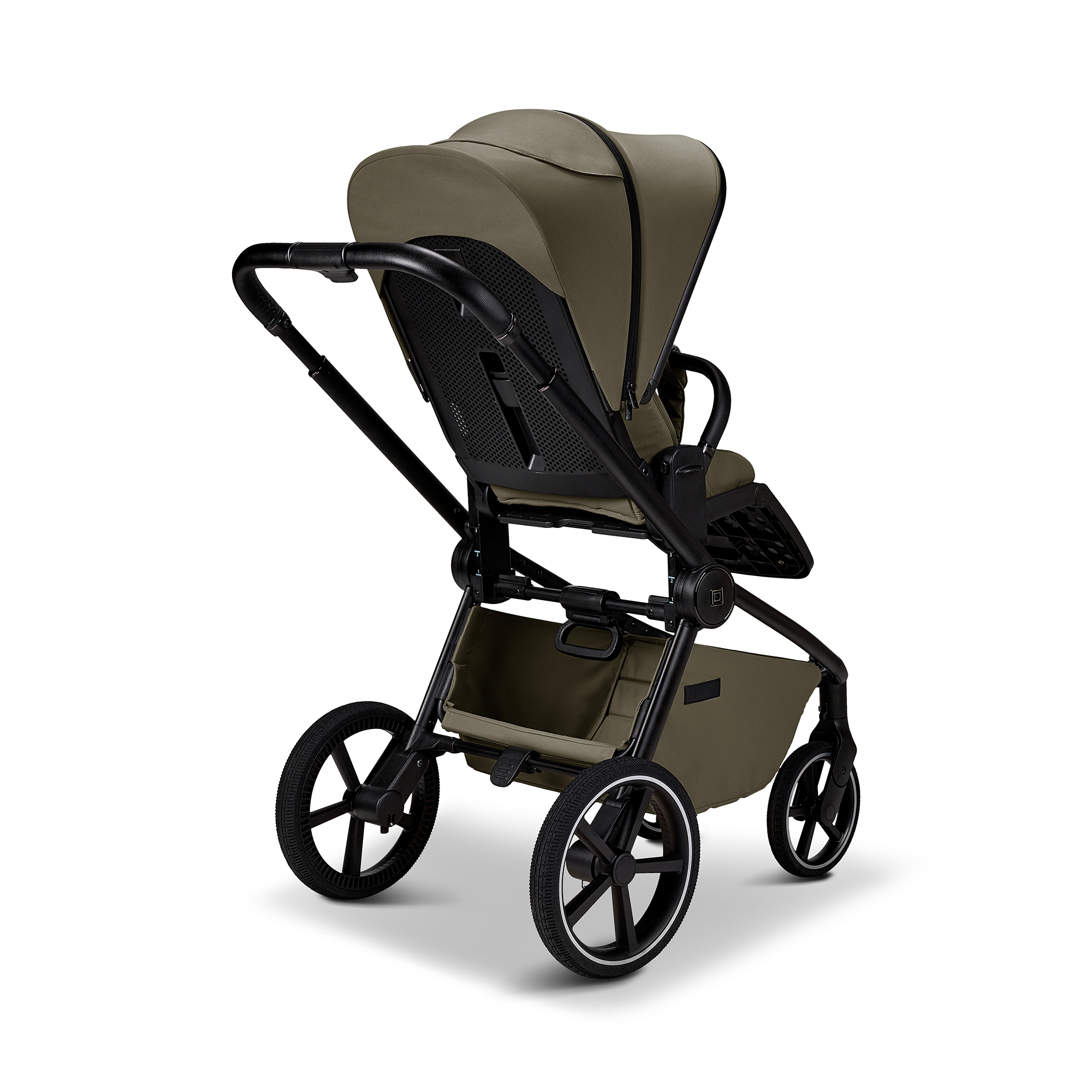 Kombi-Kinderwagen, MOON, Grün – Produktansicht