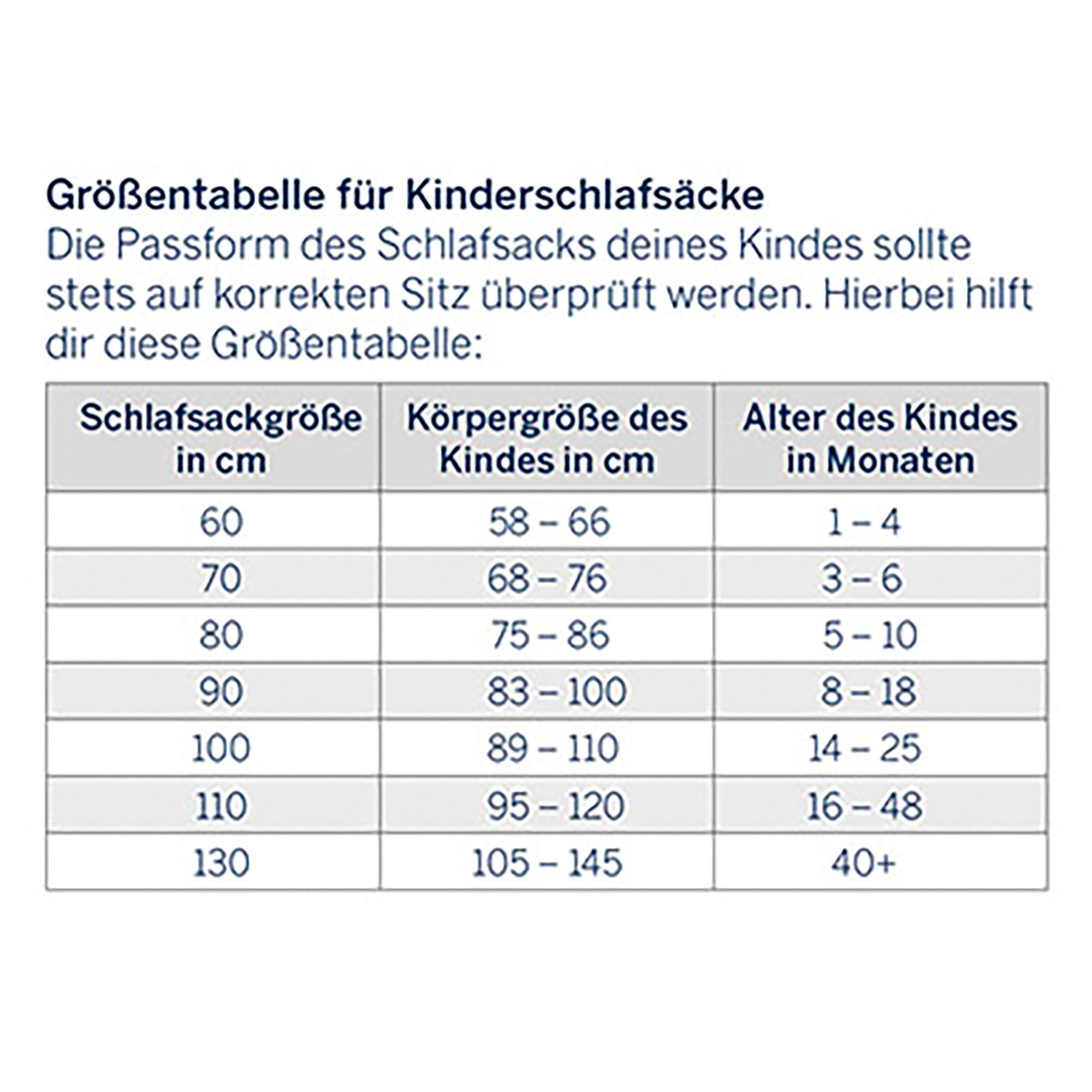 Ganzjahresschlafsäcke, Alvi, Beige – Produktansicht