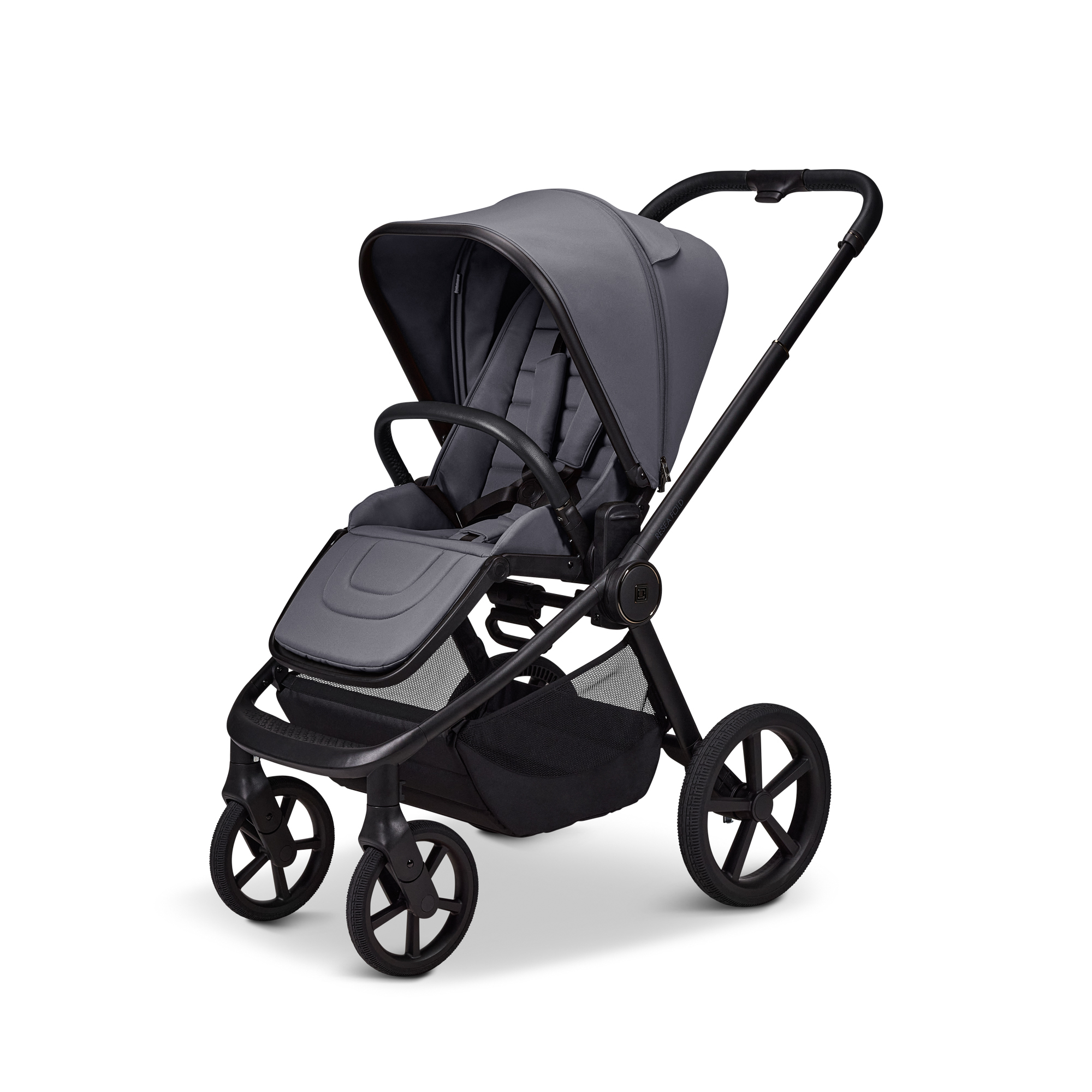 Kombi-Kinderwagen, MOON, Grau – Produktansicht