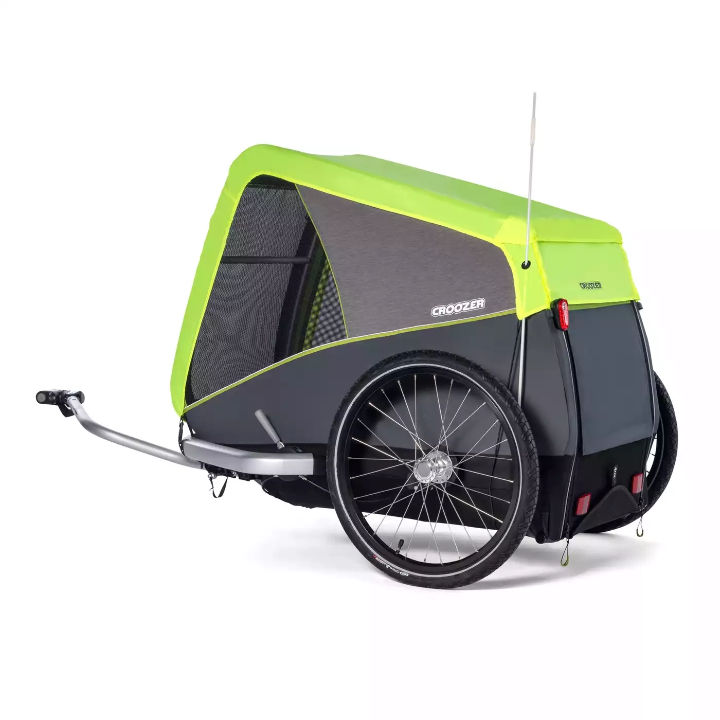Fahrradanhänger, Croozer, Gelb – Produktansicht