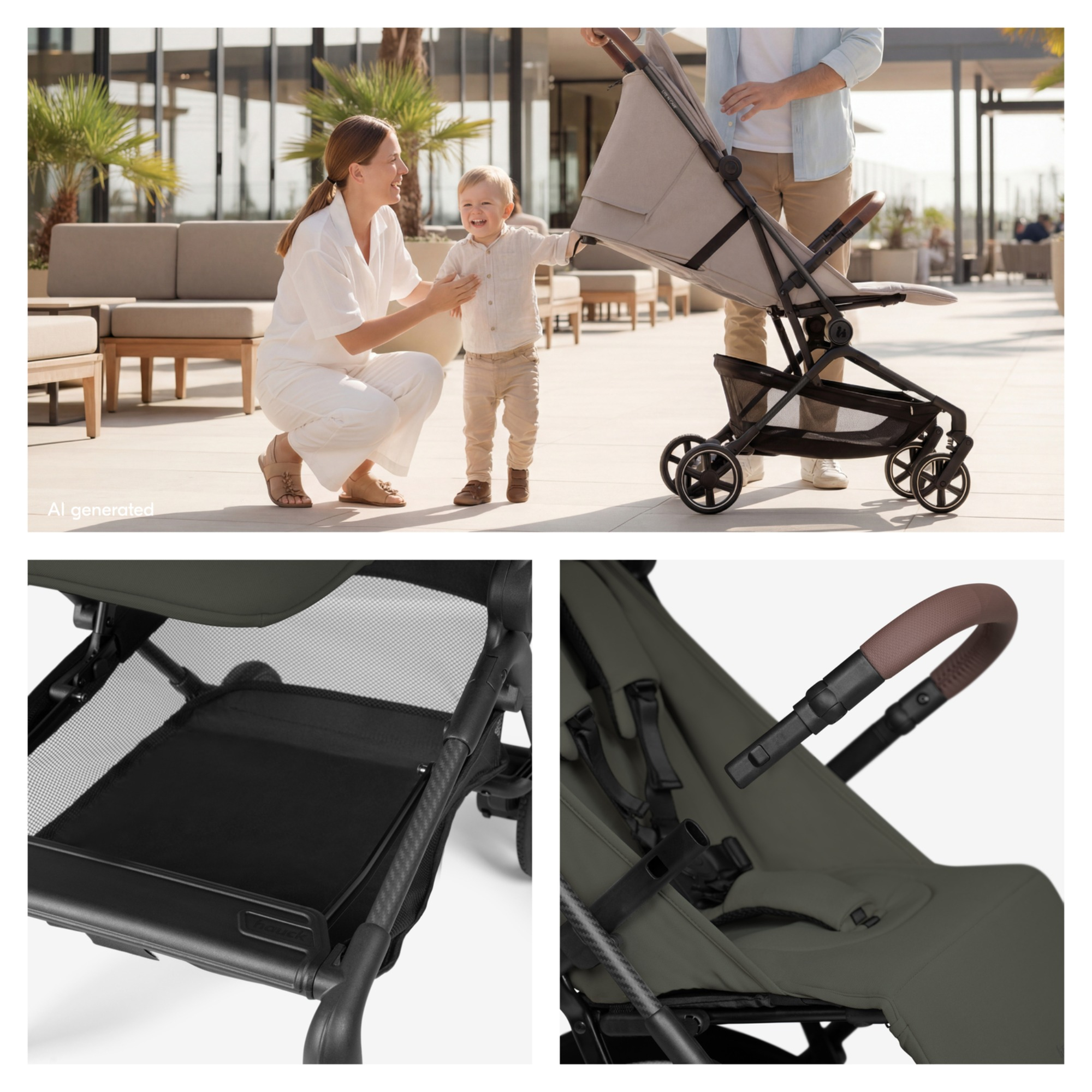 Reisebuggys, hauck, Grün – Produktansicht