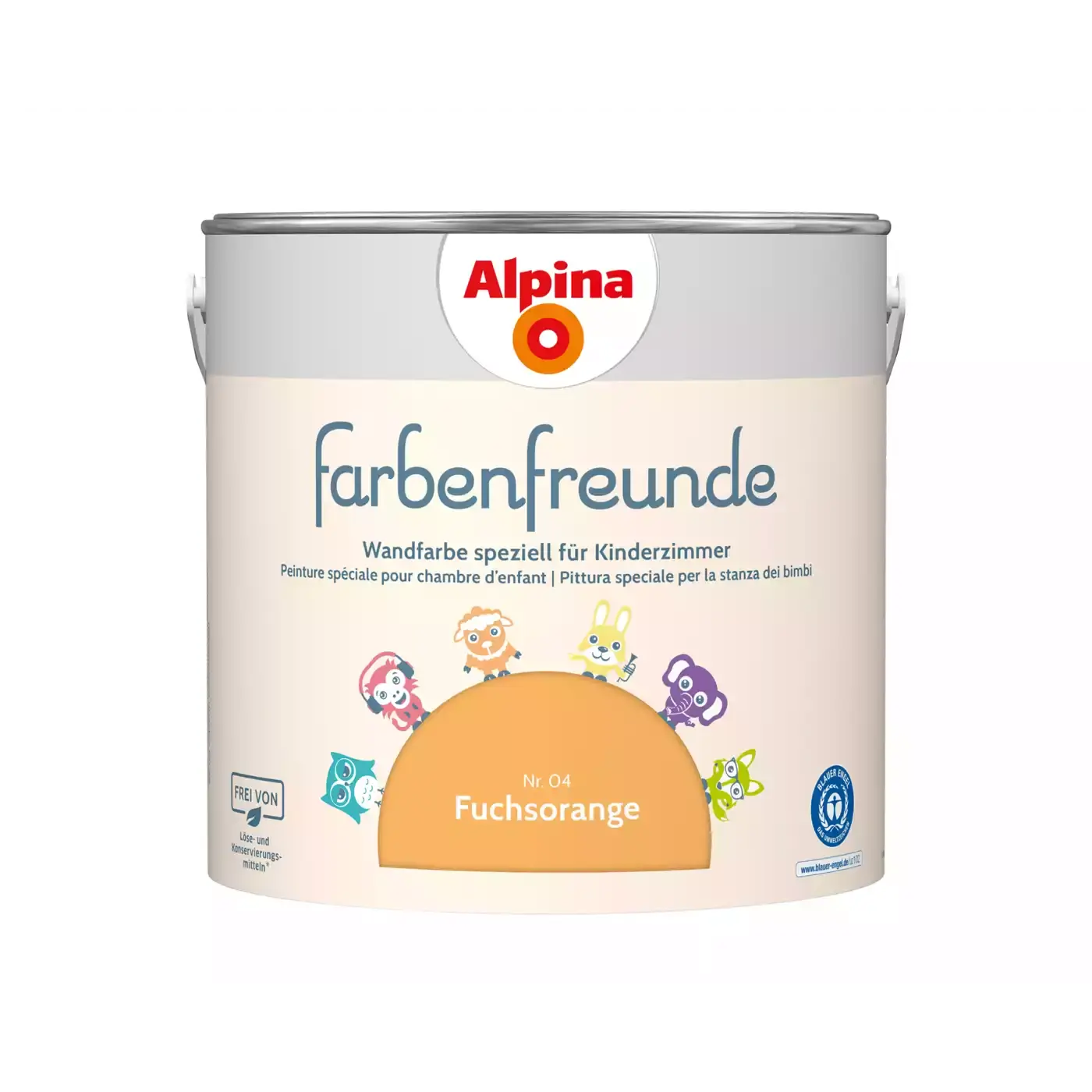 Farbenfreunde Fuchsorange Nr. 04 Alpina Orange Orange 2000579709203 1