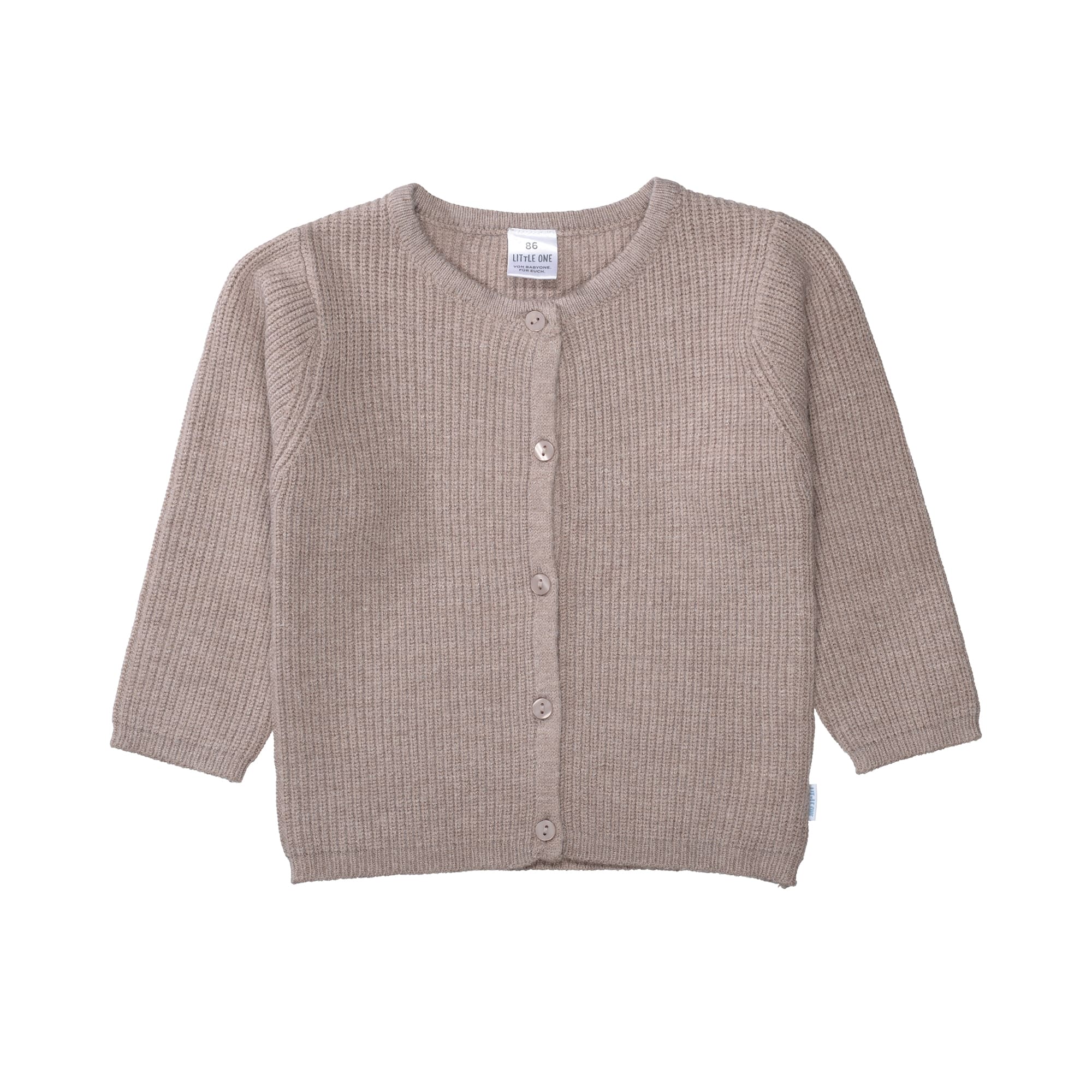 Sweat-, Fleece- & Strickjacken, LITTLE ONE, Beige – Produktansicht