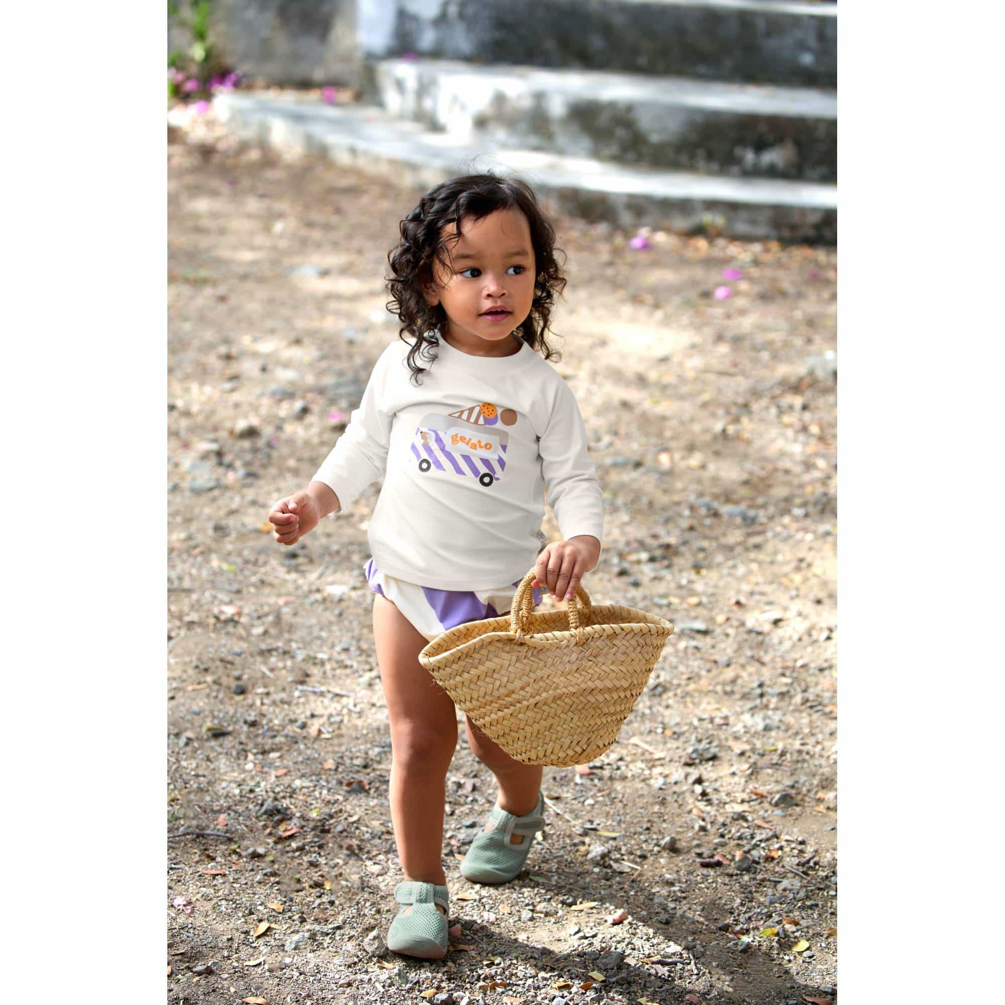 Schwimmanzüge & -shirts, LÄSSIG, Weiß – Besonderheit: atmungsaktiv & schnelltrocknend