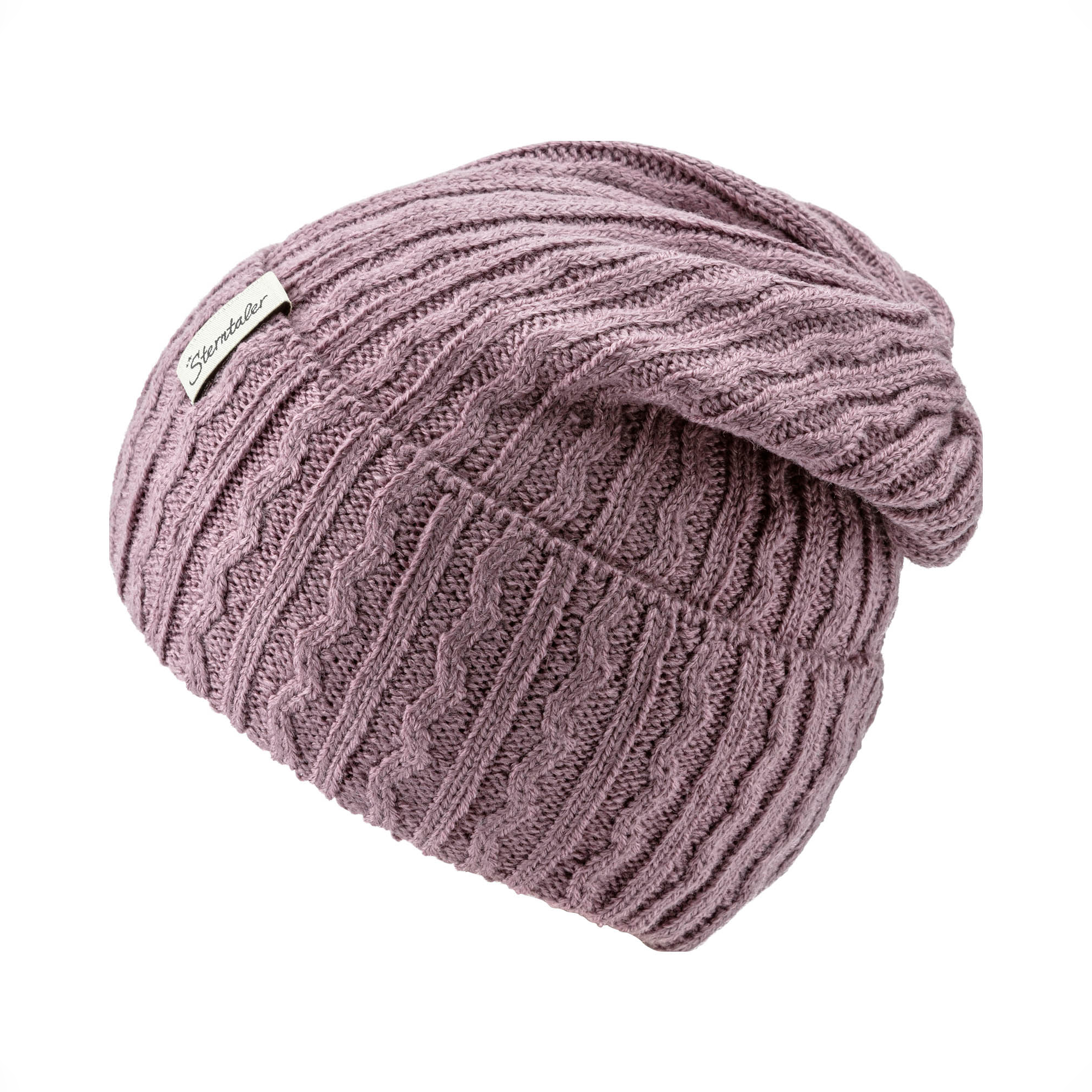 Strickmützen, Sterntaler, Lila – Produktansicht