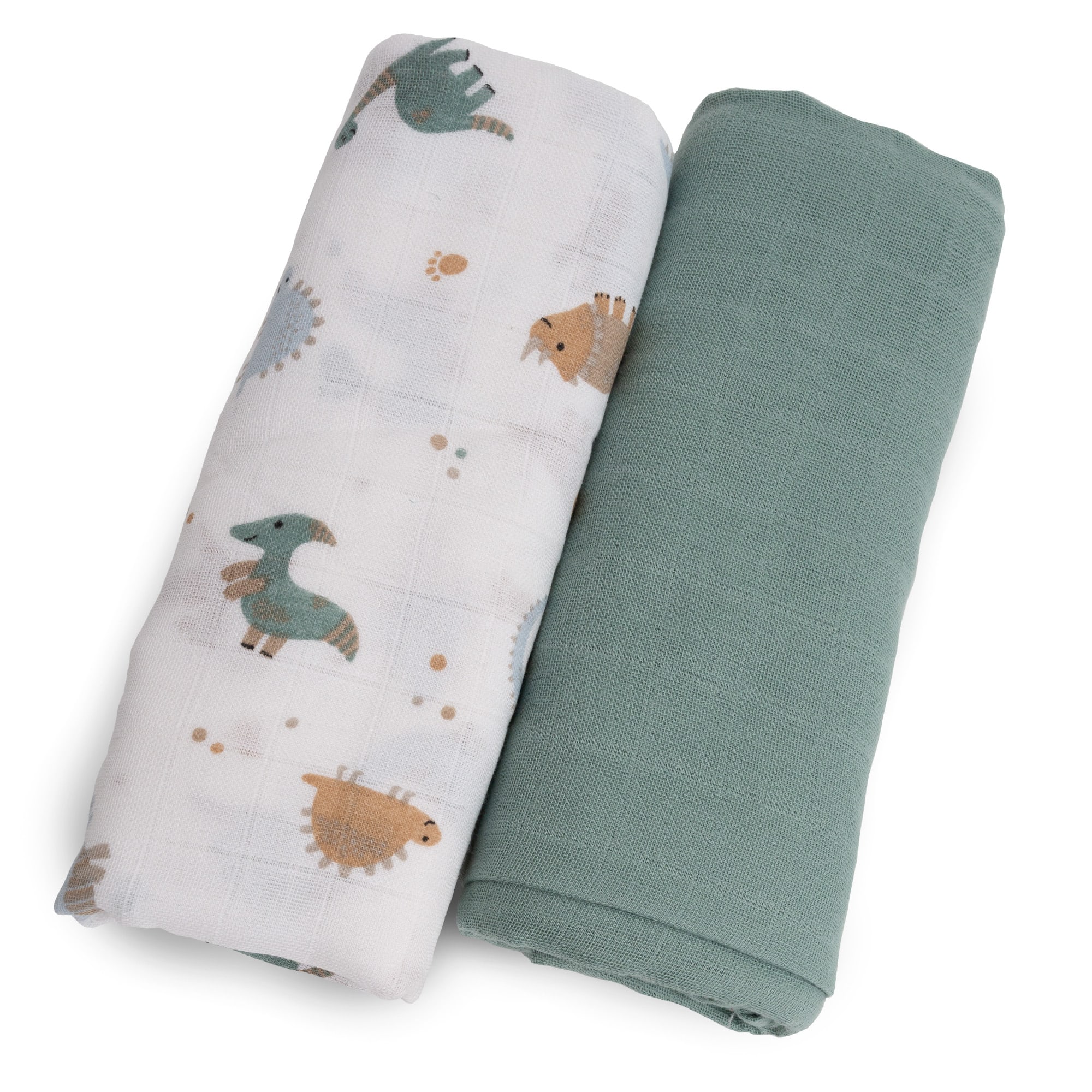 Pucktücher, LITTLE ONE, Grün – Besonderheit: praktisches 2er Pack