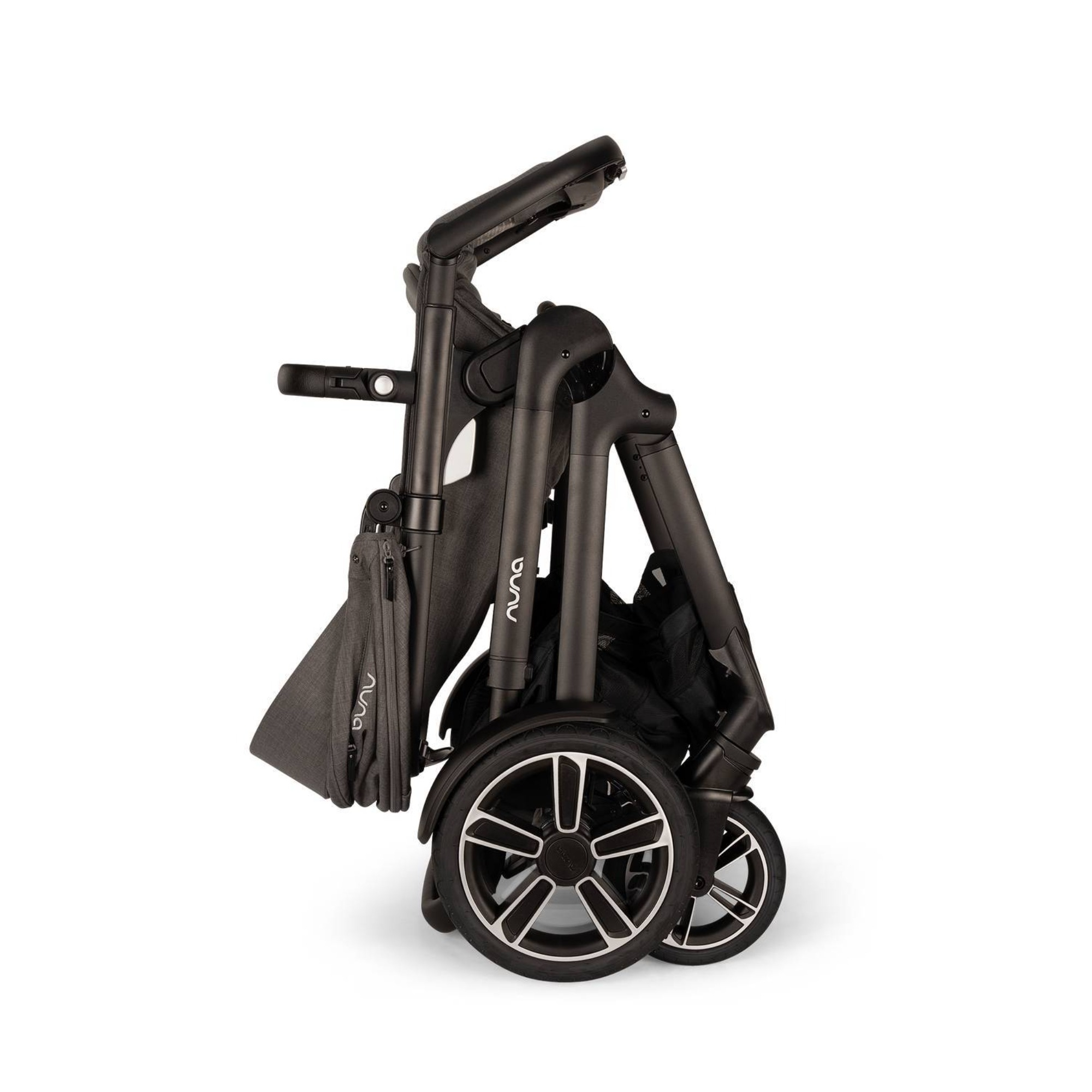 Kombi-Kinderwagen, nuna, Grau – Produktansicht