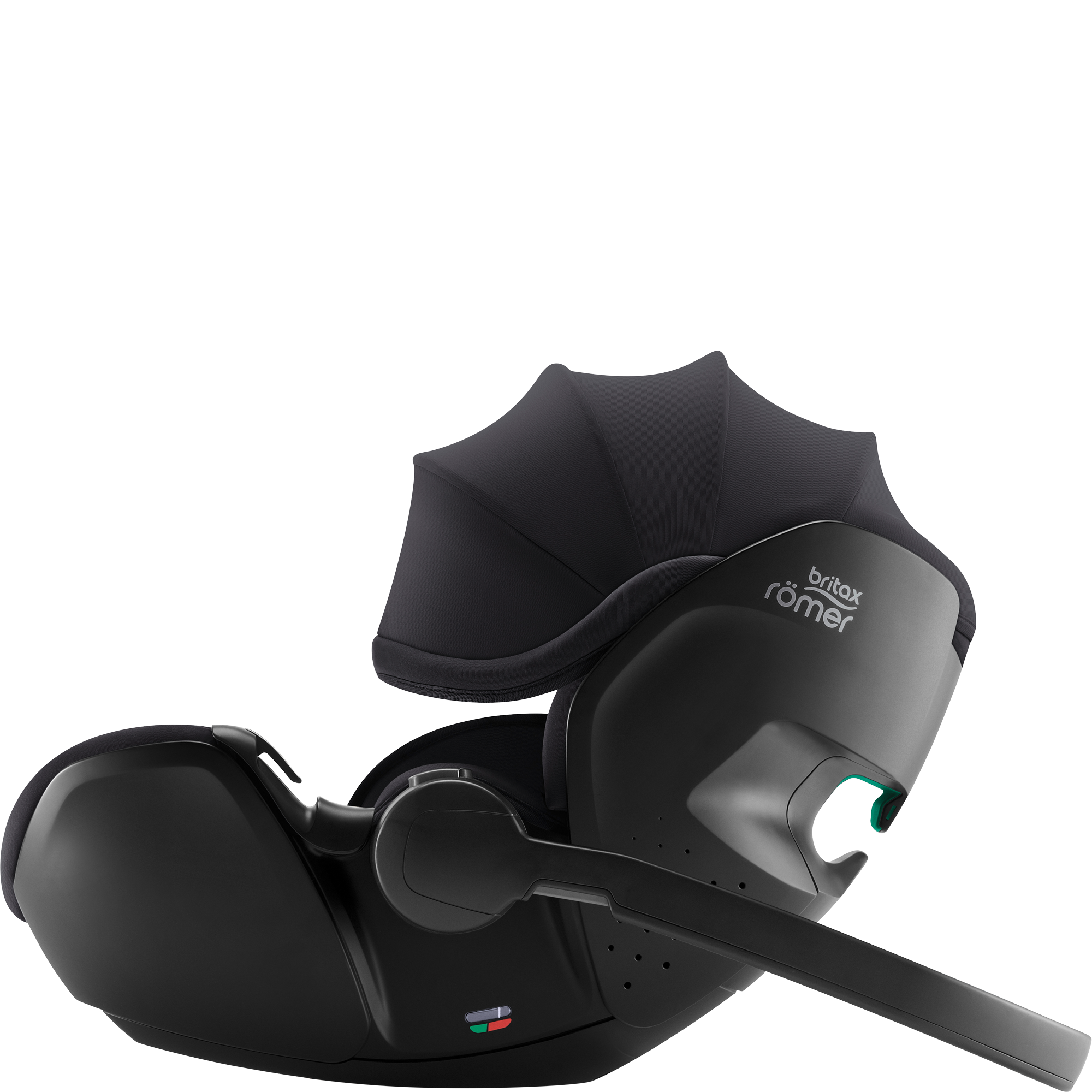 Babyschalen 0-13 kg, Gruppe 0+, Britax Römer, Dunkelgrau – Produktansicht