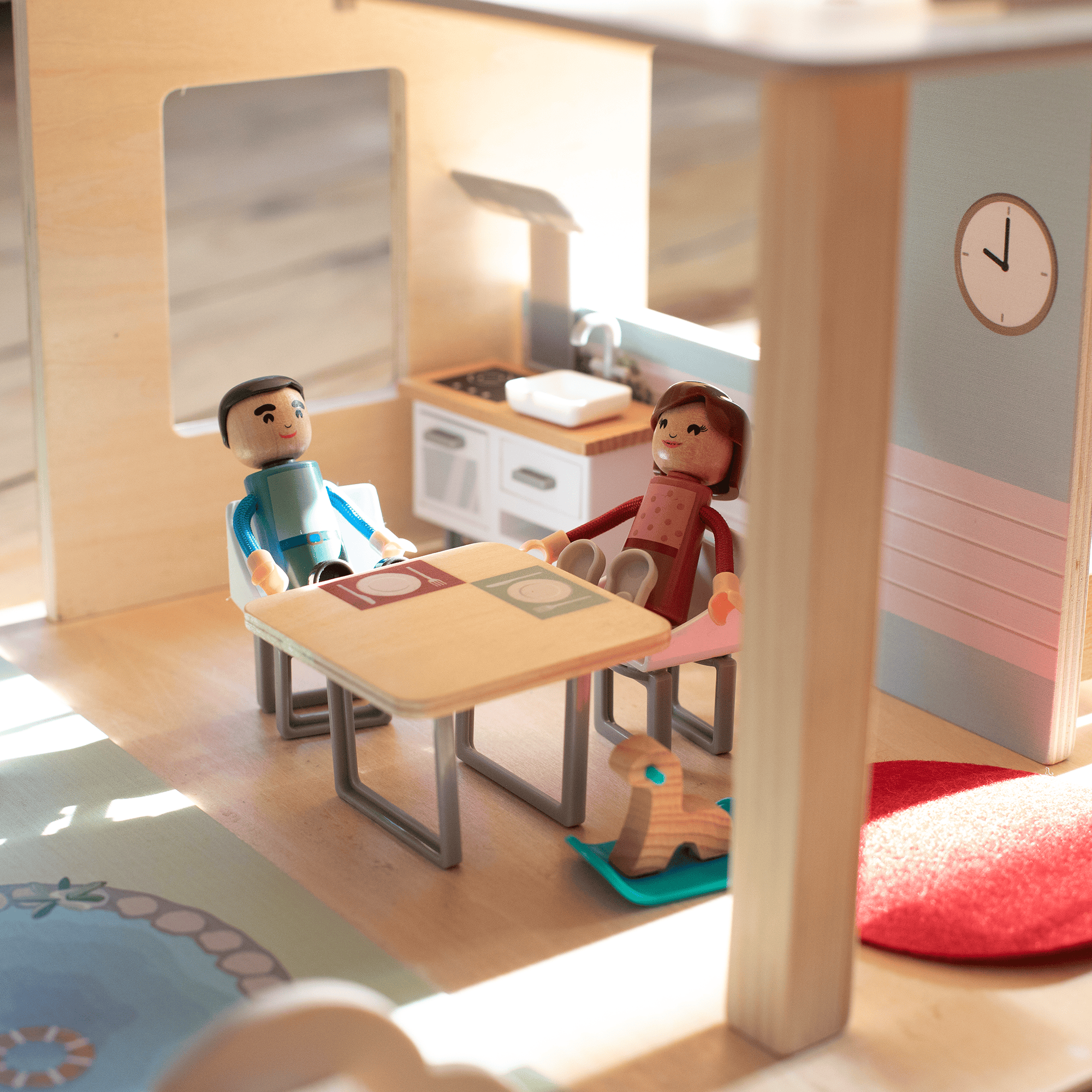 Puppen & Puppenwagen, Eichhorn, Braun – Produktansicht