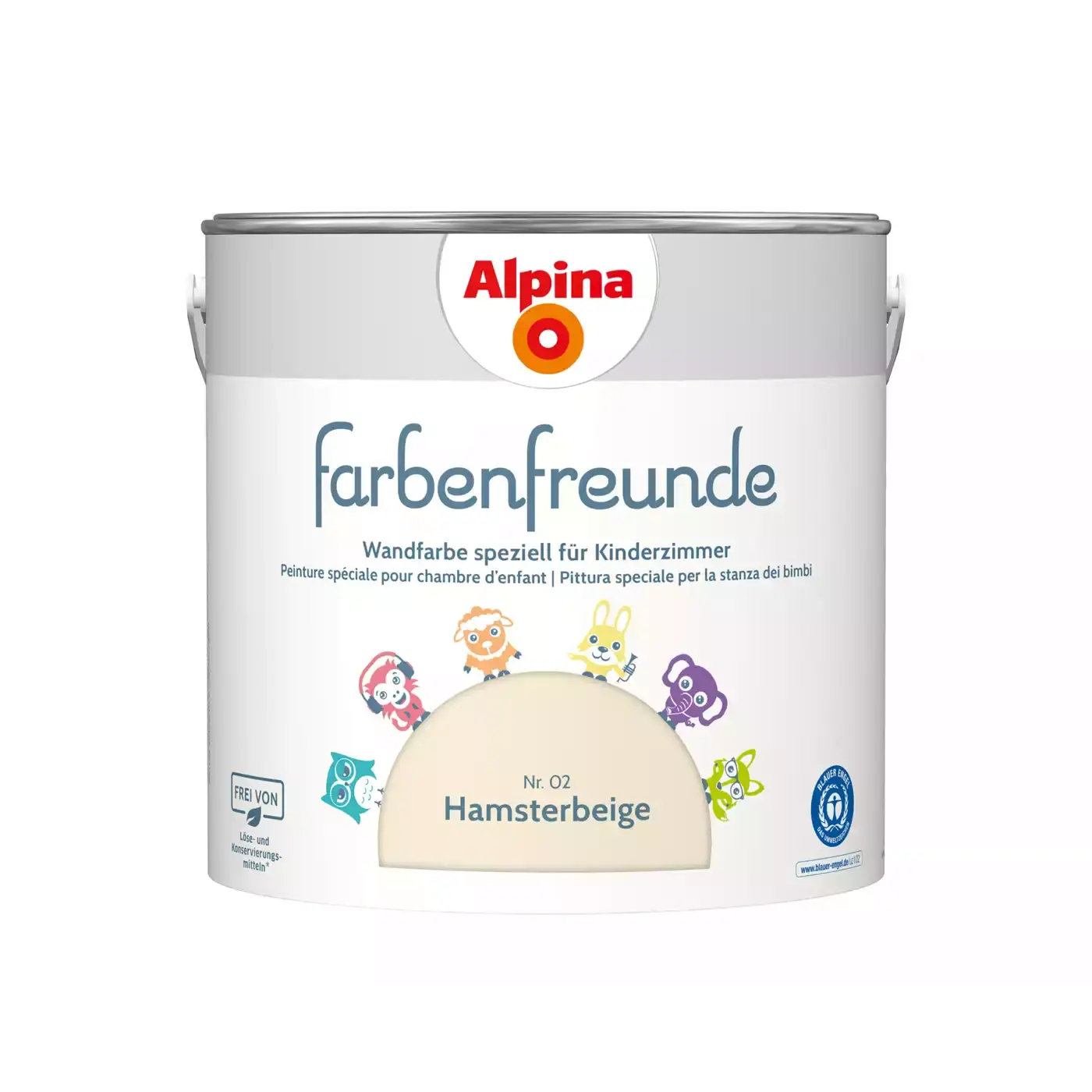 Farbenfreunde Hamsterbeige Nr. 02 Alpina Beige Beige 2000579710902 1
