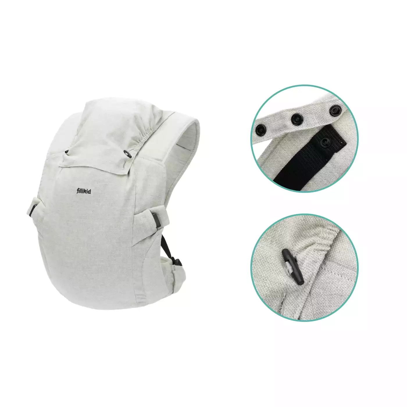 fillikid Tragen, fillikid, Grau – Produktansicht