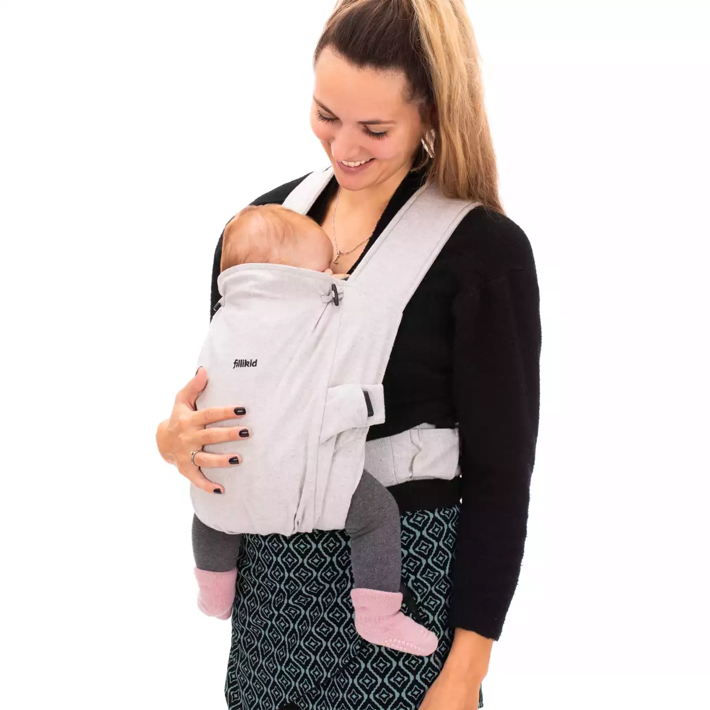 fillikid Tragen, fillikid, Grau – Besonderheit: inkl. abnehmbarer Kopfstütze