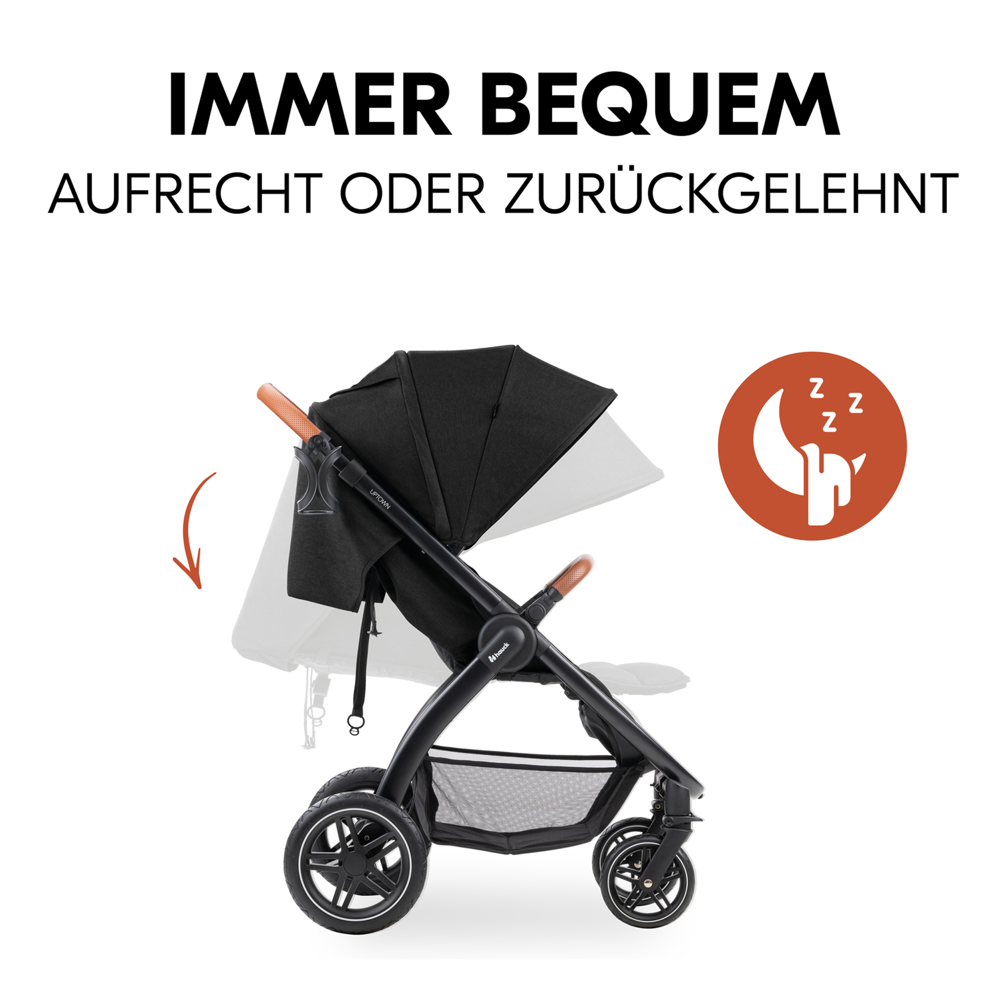 Buggys, hauck, Schwarz – Produktansicht