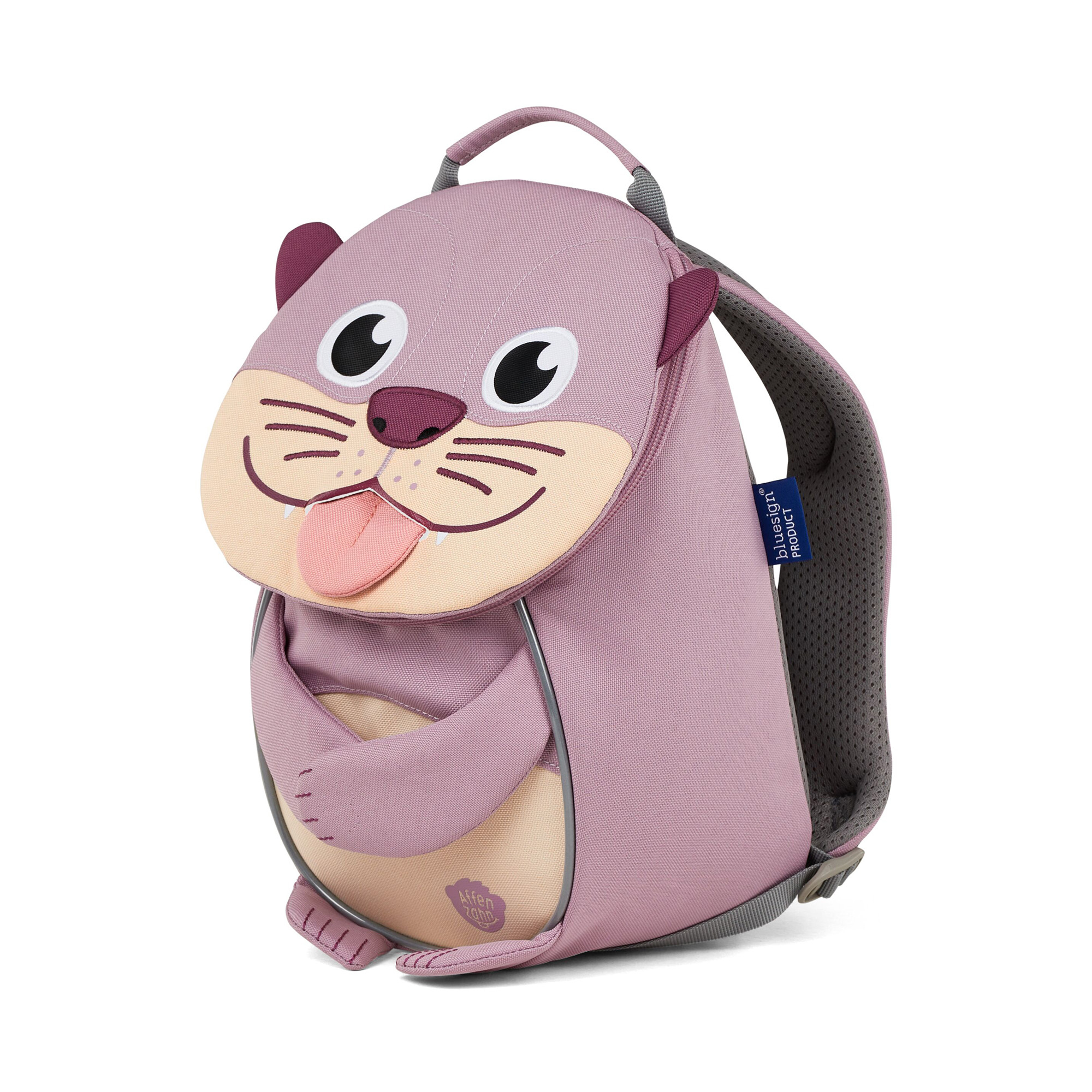 Kinderrucksäcke, Affenzahn, Braun – Besonderheit: höhen- und weitenverstellbarer Brustgurt für eine ideale Anpassung an den Körper