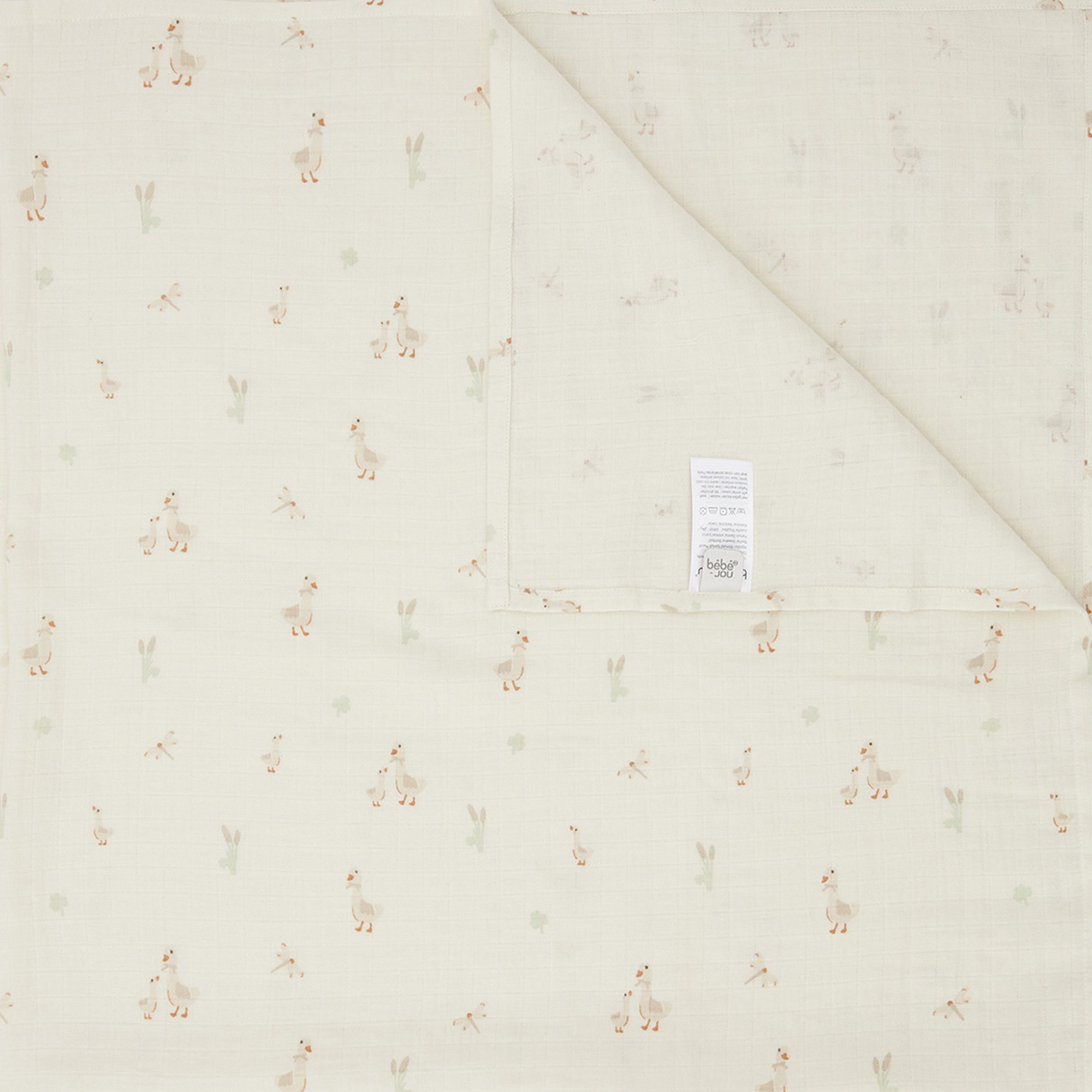 Mullwindeln, bébé-jou, Beige – Besonderheit: angenehm weich