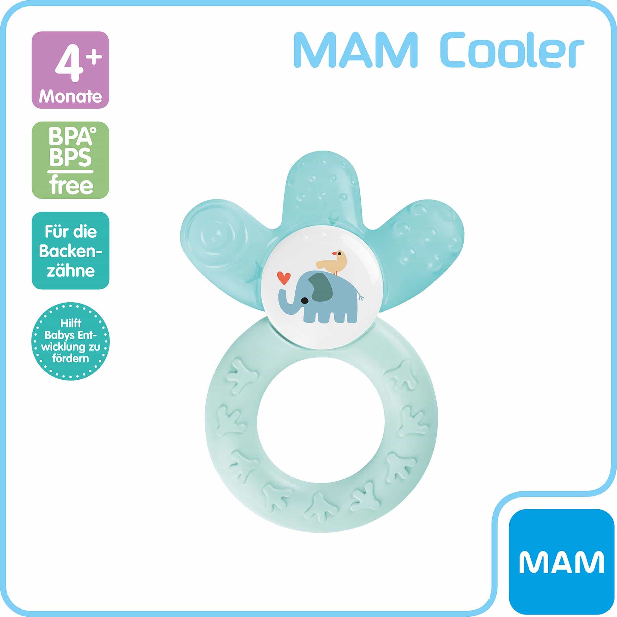Beißringe, MAM, Blau – Produktansicht