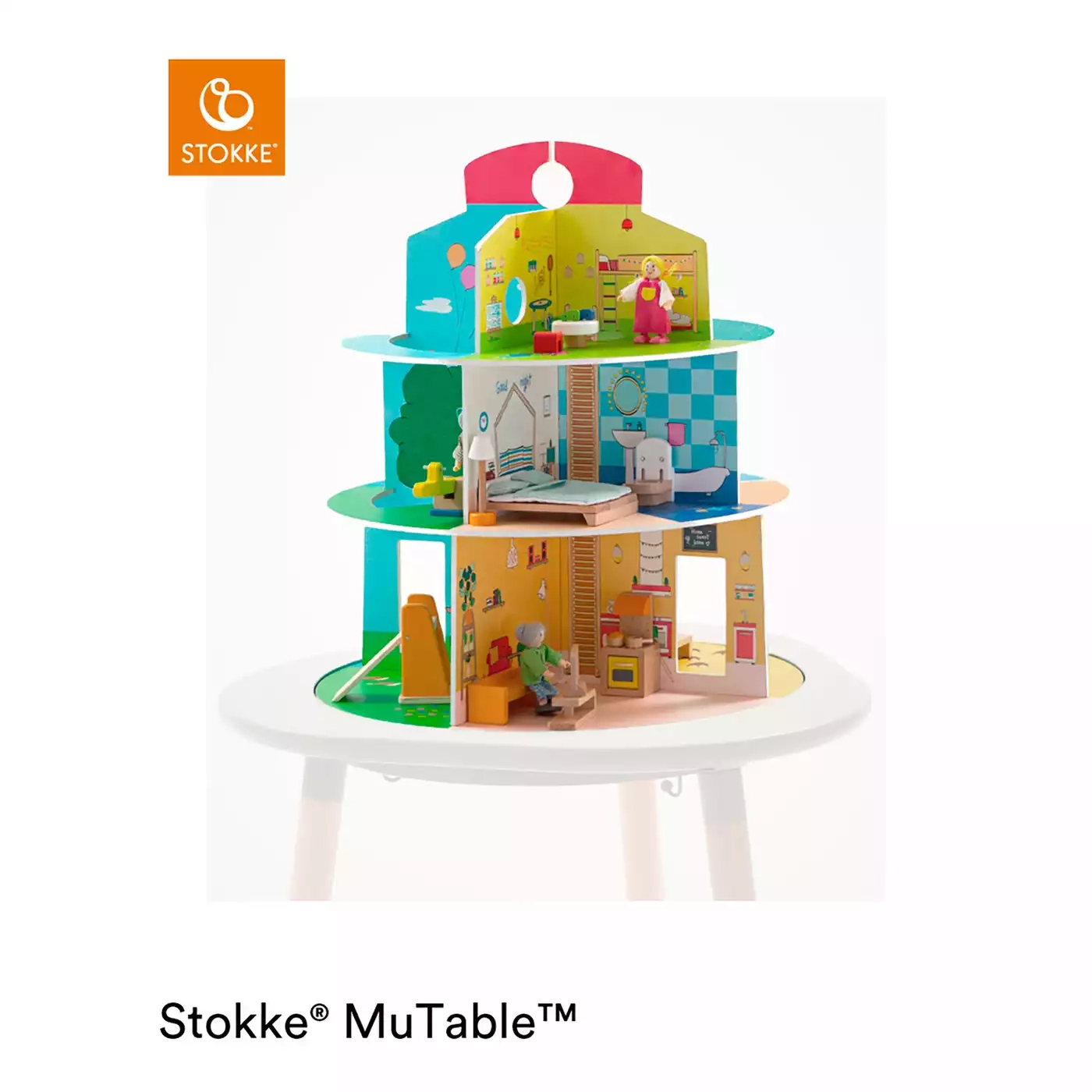 Kindersitzgruppen, STOKKE, Mehrfarbig – Produktansicht