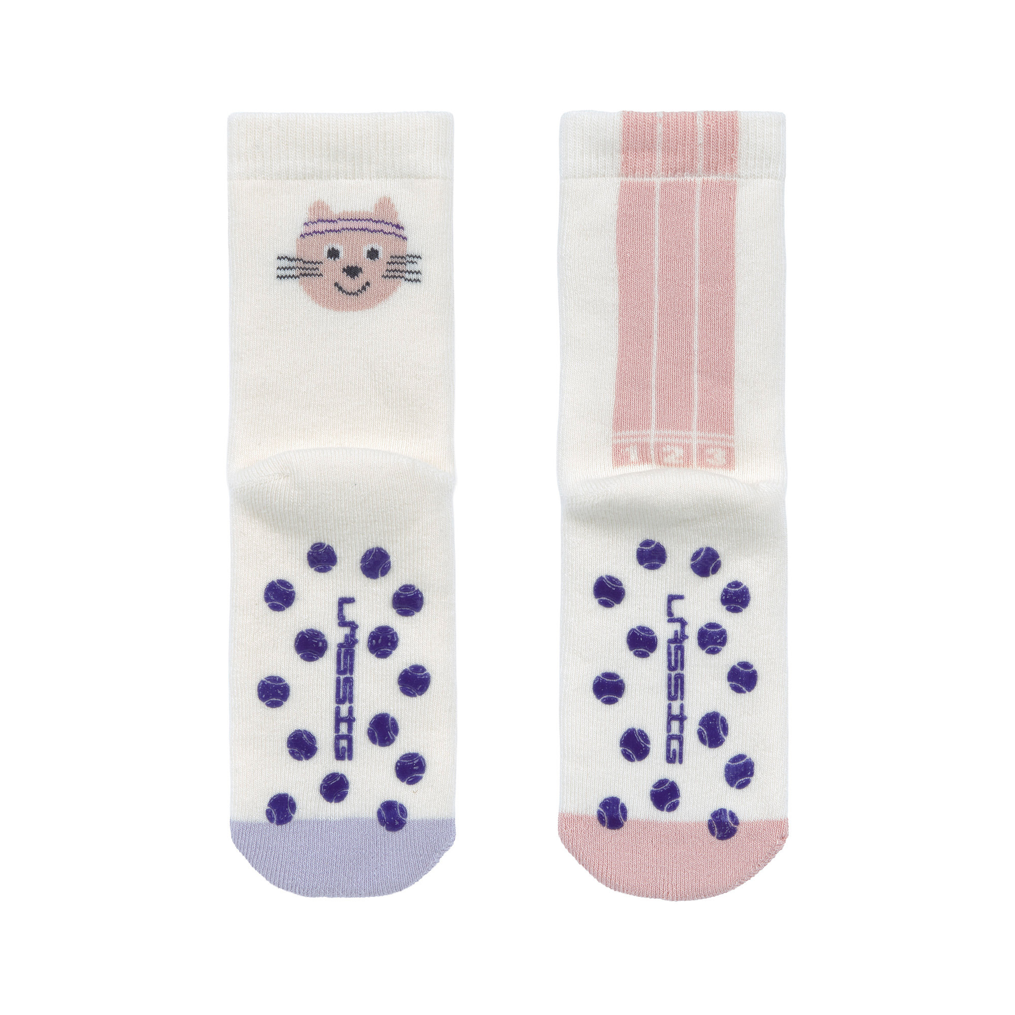 Socken & Strumpfhosen, LÄSSIG, Lila – Besonderheit: aus 80% Baumwolle