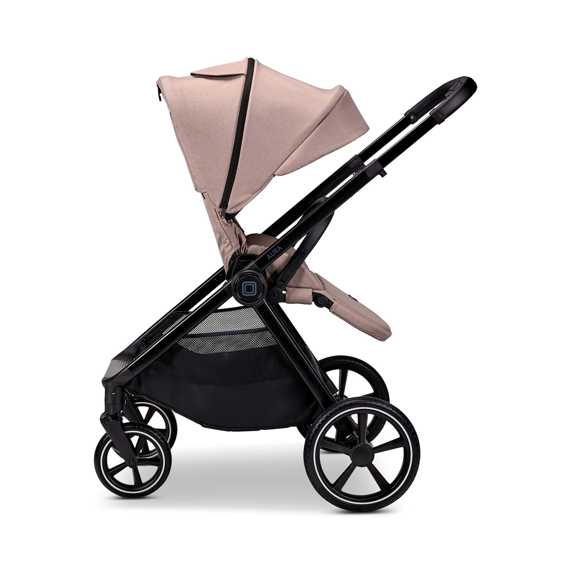 Kombi-Kinderwagen, MOON, Beige – Produktansicht