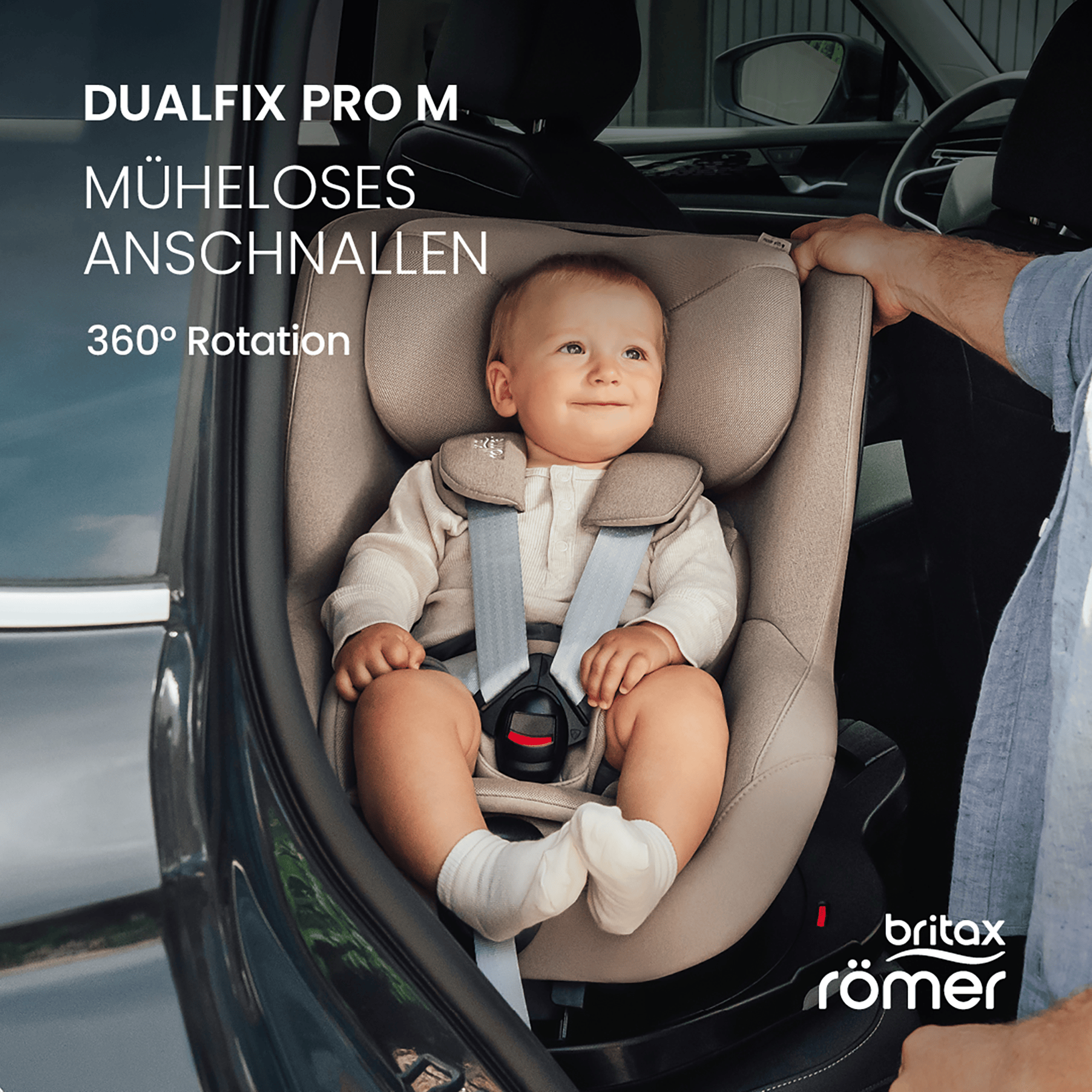 Reboarder 0-18 kg, Gruppe 0+/1, Britax Diamond, Schwarz – Produktansicht
