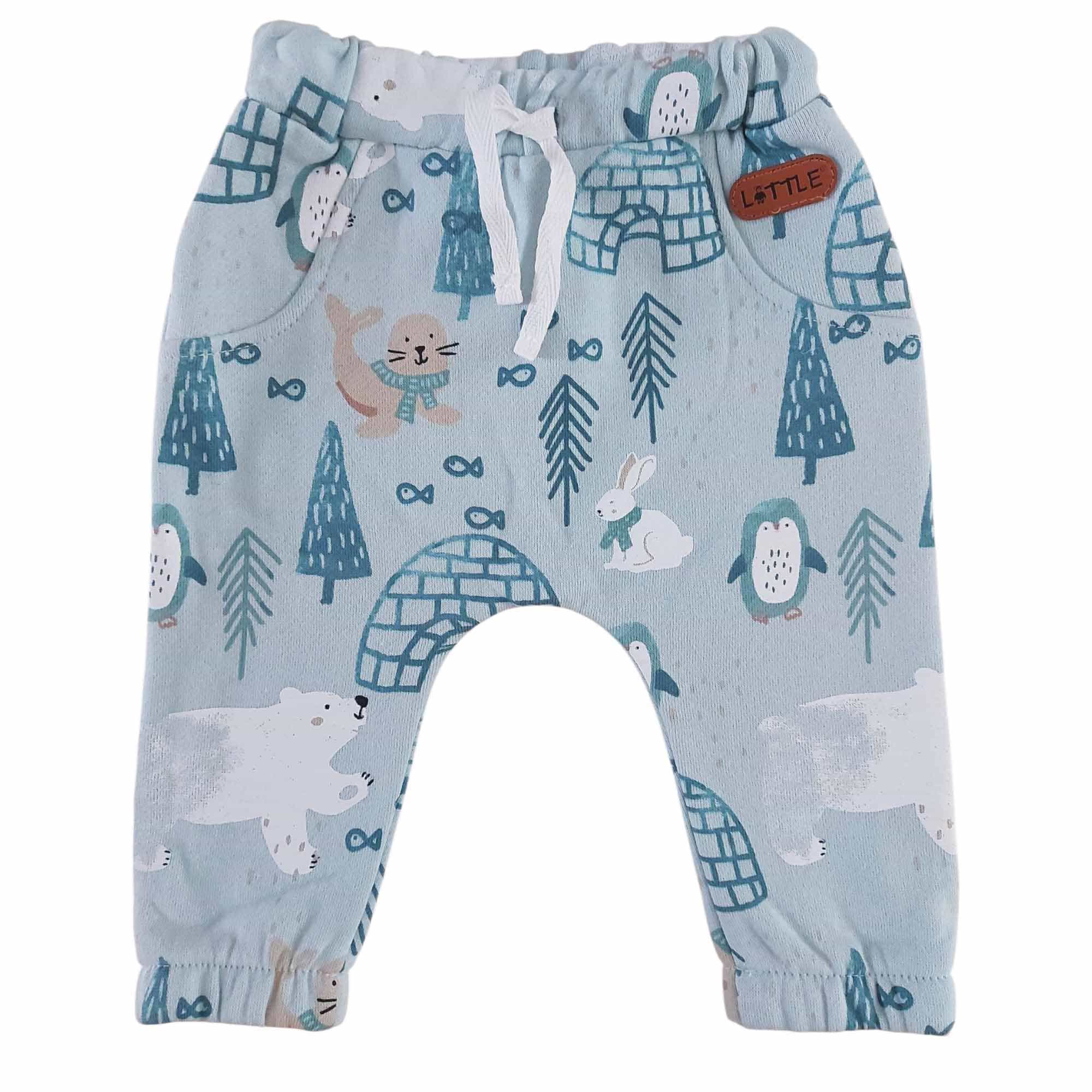 Lange Hosen, LITTLE, Grün – Produktansicht