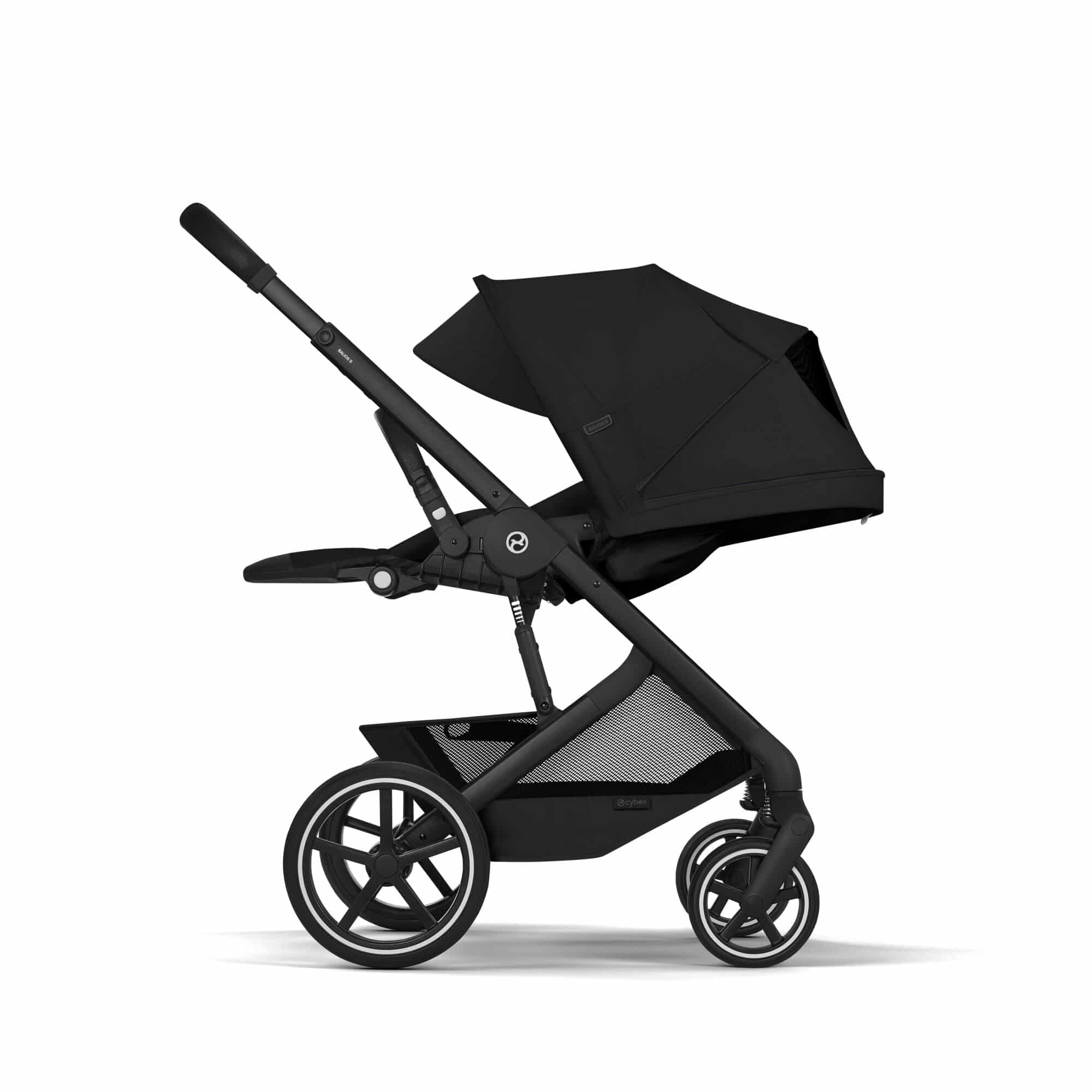 Kombi-Kinderwagen, cybex, Schwarz – Produktansicht