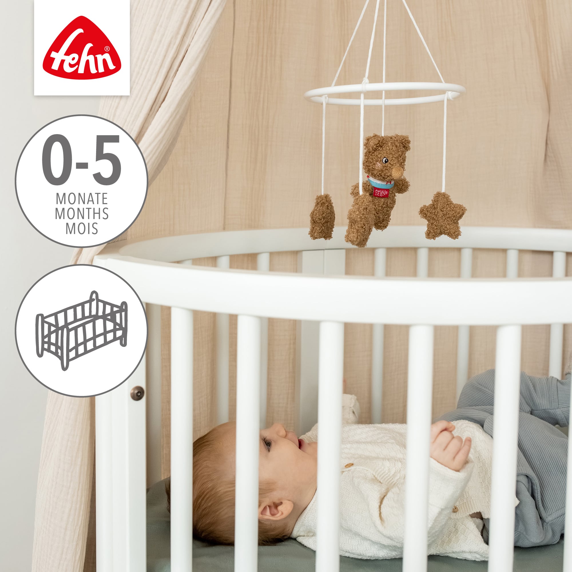 Mobilés, fehn, Braun – Produktansicht