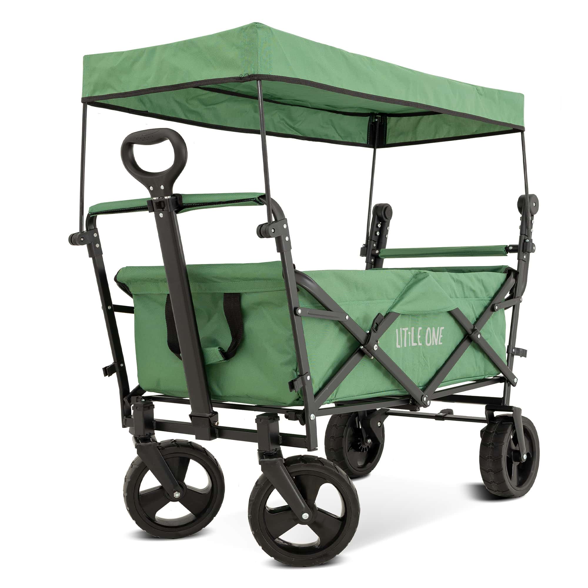 Bollerwagen, LITTLE ONE, Grün – Produktansicht
