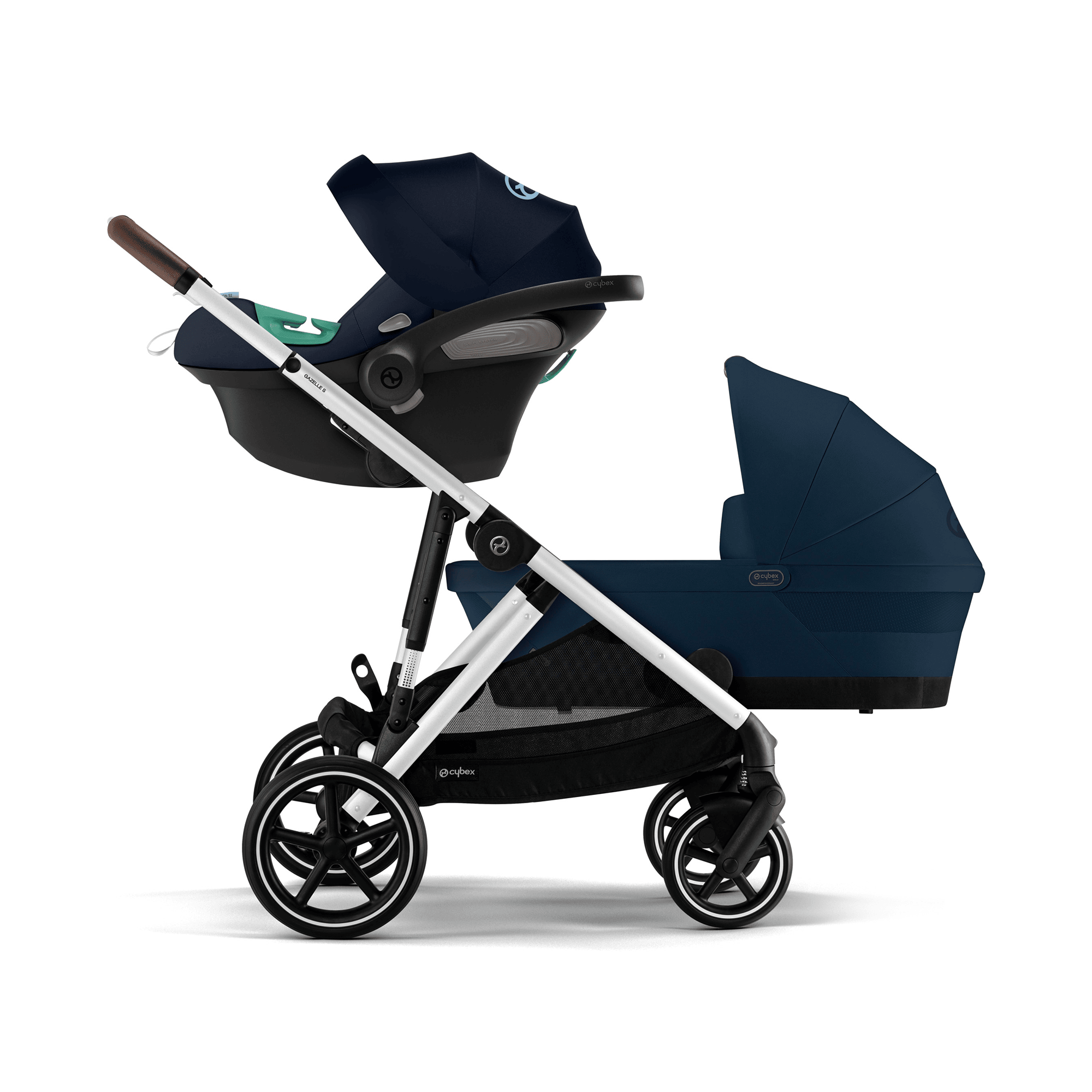 Tragewannen, cybex, Blau – Produktansicht