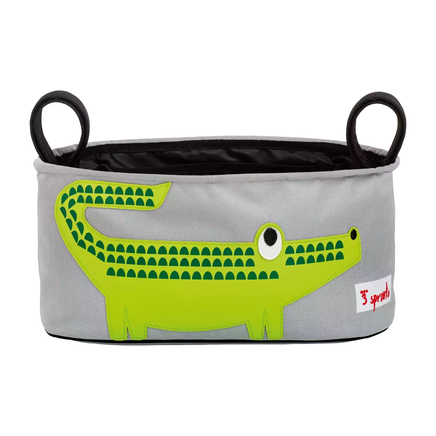 Kinderwagen-Tasche Krokodil 3 sprouts Grau Grau 2000566315707 1