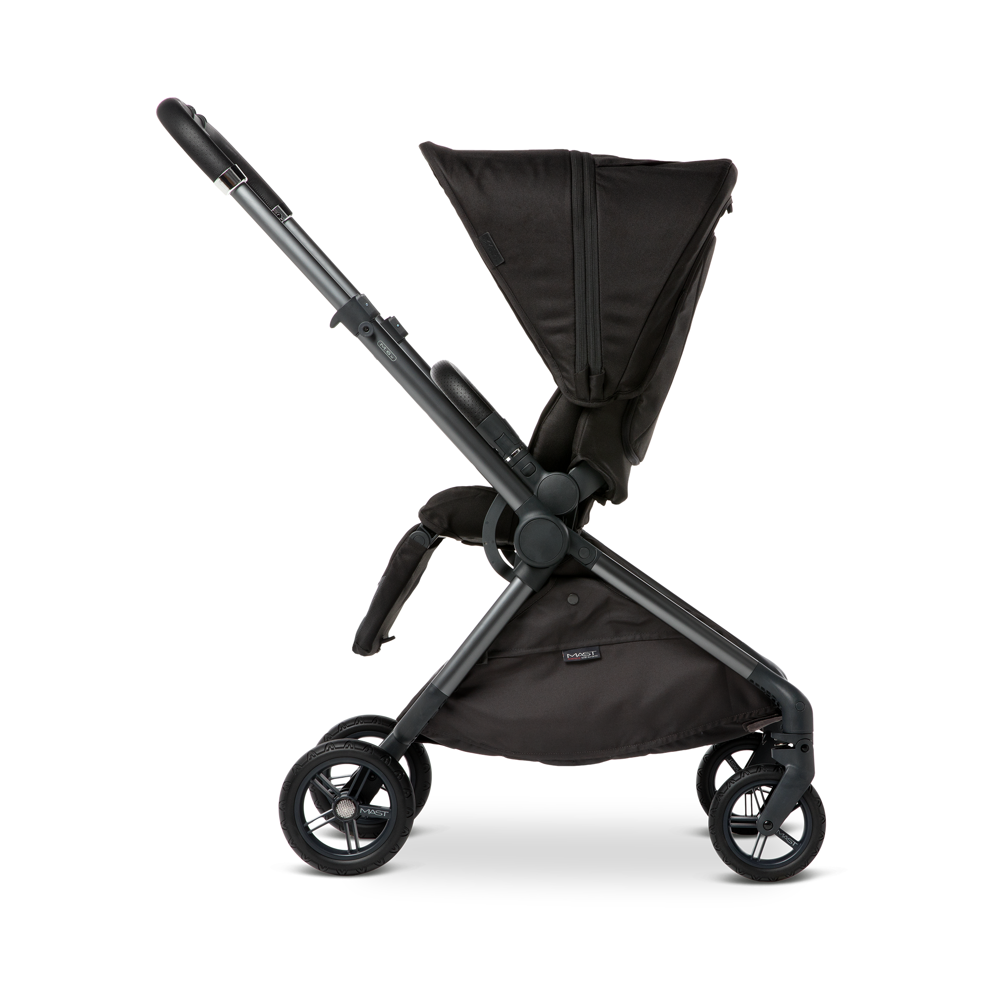 Produkte, MAST, Schwarz – Besonderheit: mit großer, gepolsterter Sitzfläche