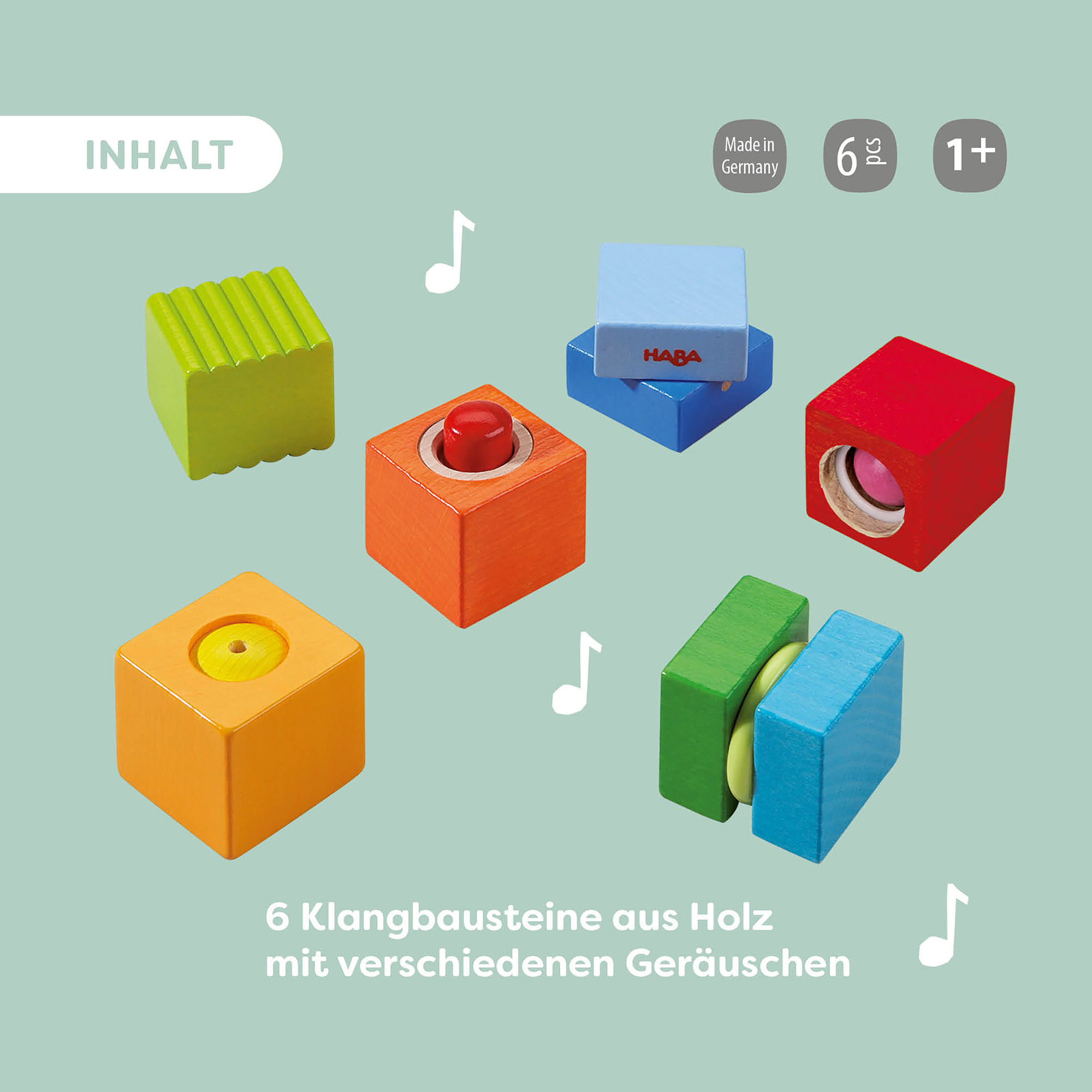 Bausteine, HABA, Rot – Produktansicht