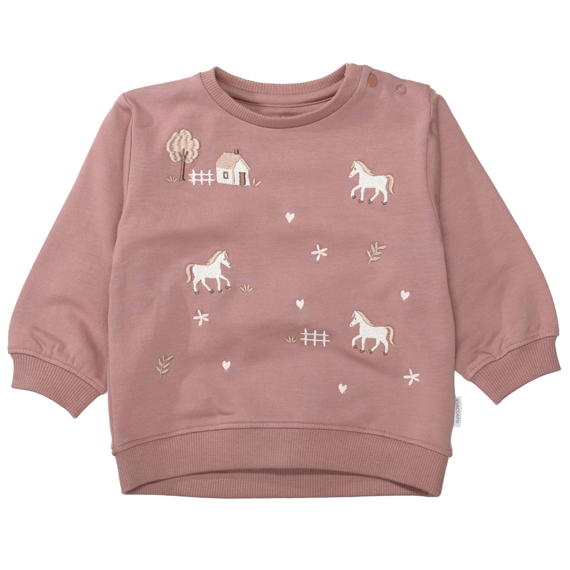 Pullover & Sweatshirts, STACCATO, Braun – Besonderheit: 95% Baumwolle