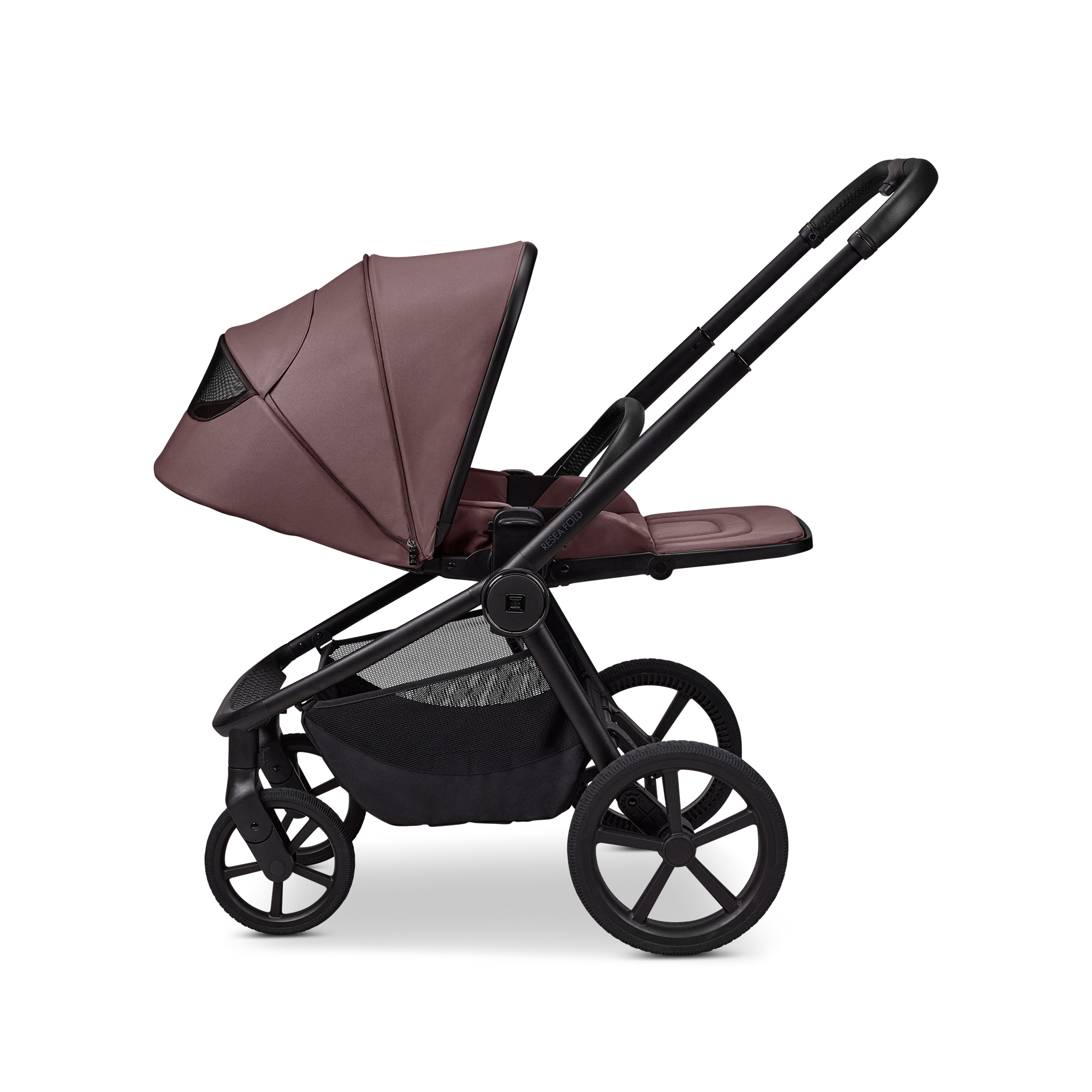 Kombi-Kinderwagen, MOON, Braun – Produktansicht