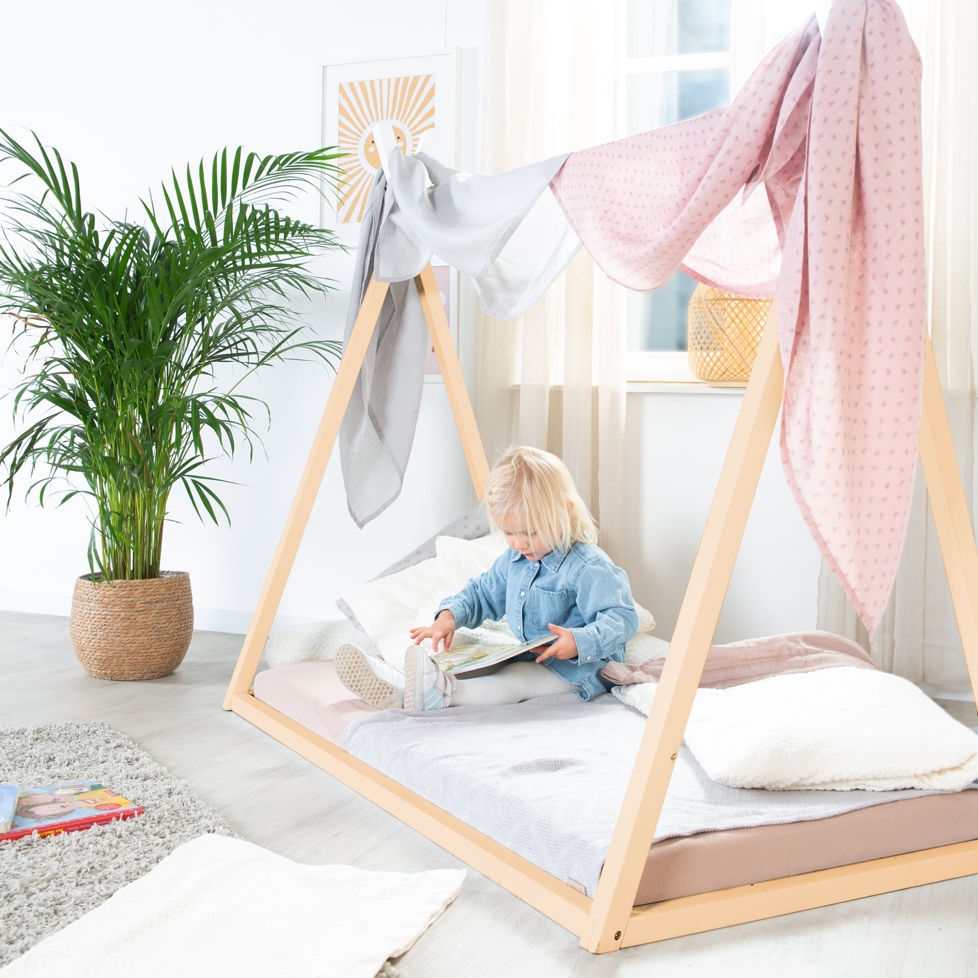 Hausbett, roba, Beige – Produktansicht