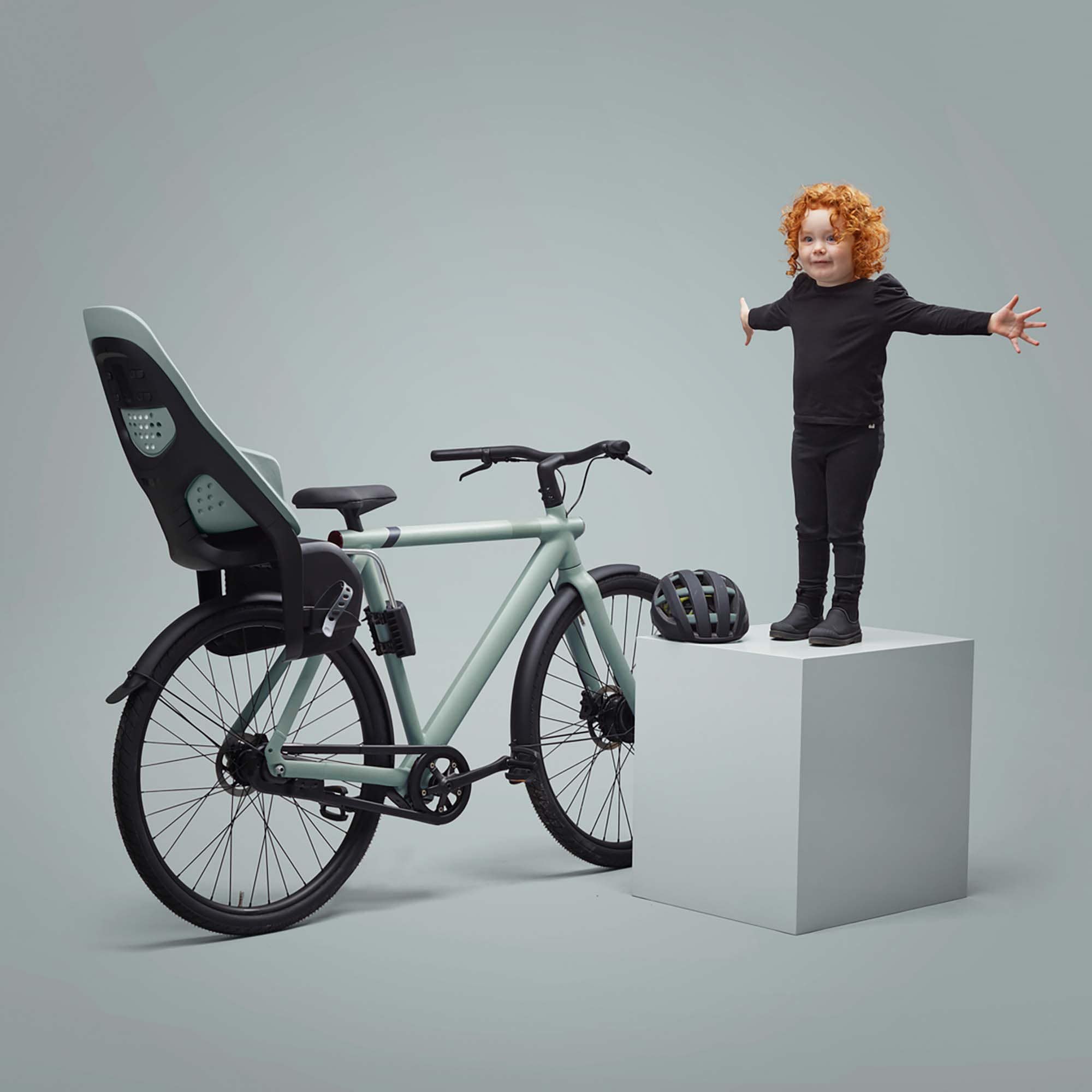 Fahrradsitze, THULE, Grau – Produktansicht